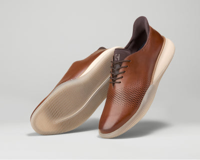 Chaussures Oxford Homme Cole Haan En Cuir Marron - Pointure 10.5 US Largeur Wide (E) - Occasion