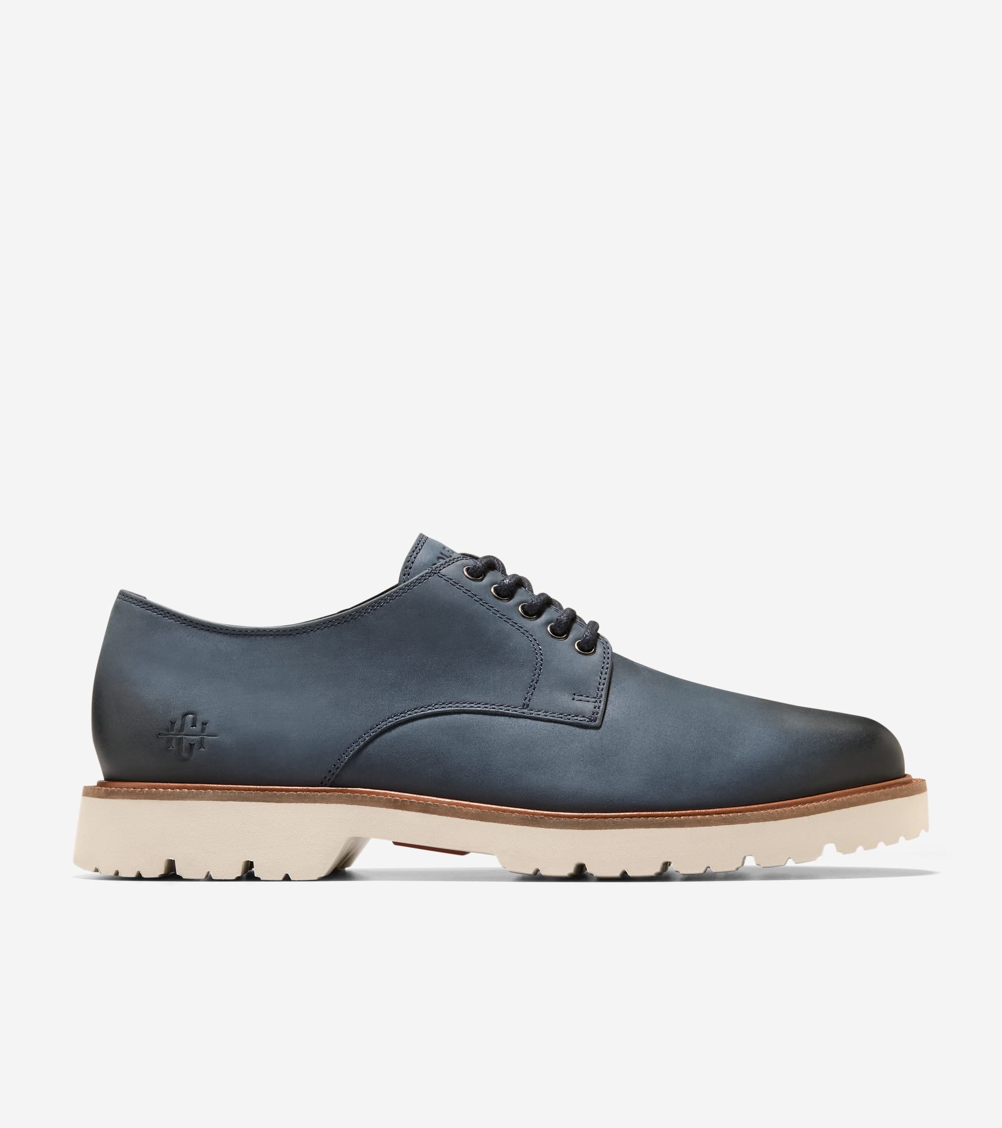 Men's American Classics Plain Toe Oxfords in Blue | Cole Haan
