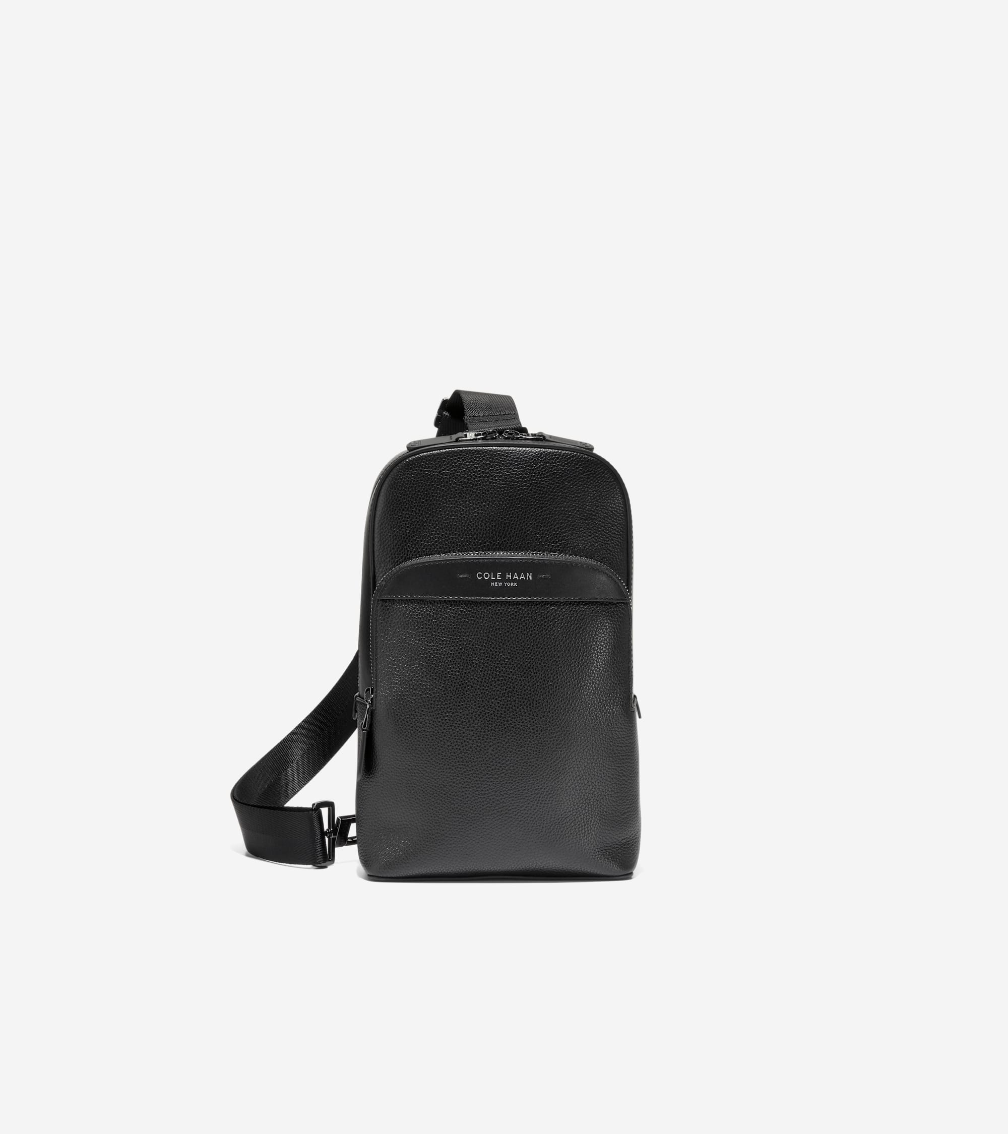 Men's Damon Sling Bag in Black