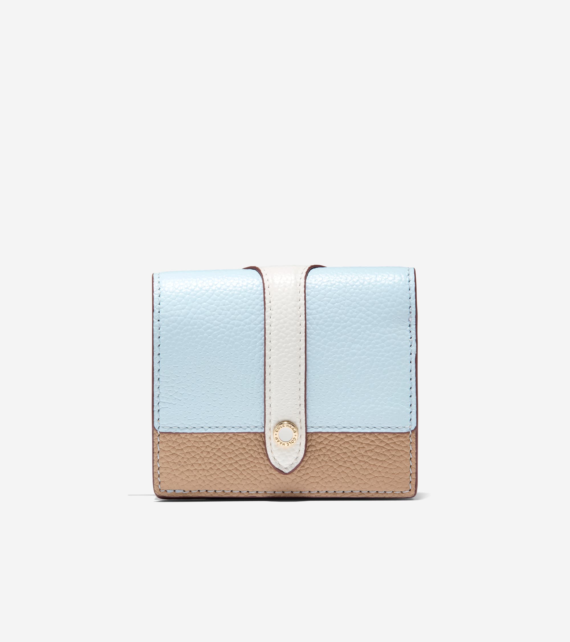 ルナ　0522 Women's Esme Bifold Wallet in Blue | Cole Haan