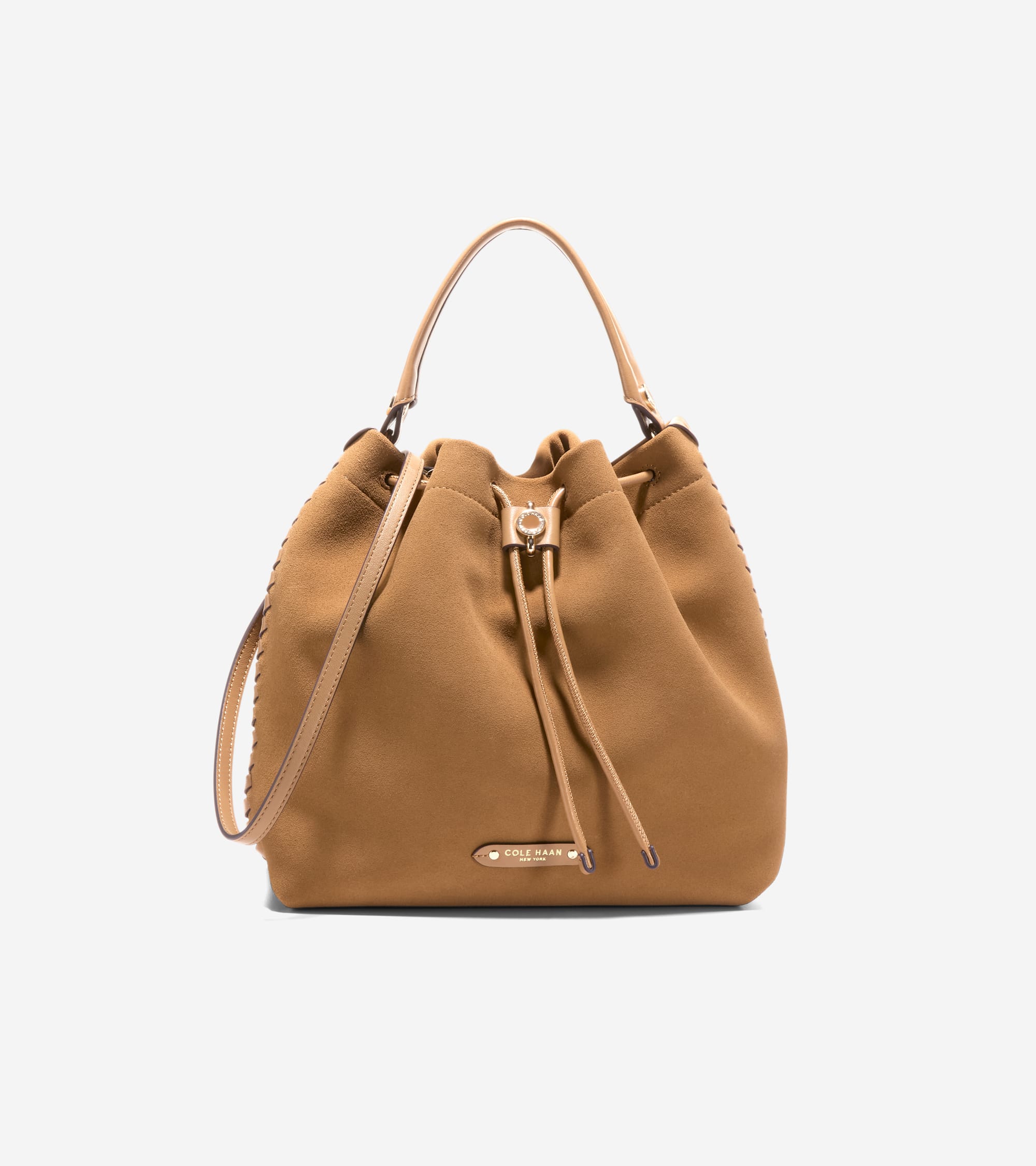 blakely medium quilted leather backpack.com Cole Haan Isabella Small Bucket Crossbody Bag
