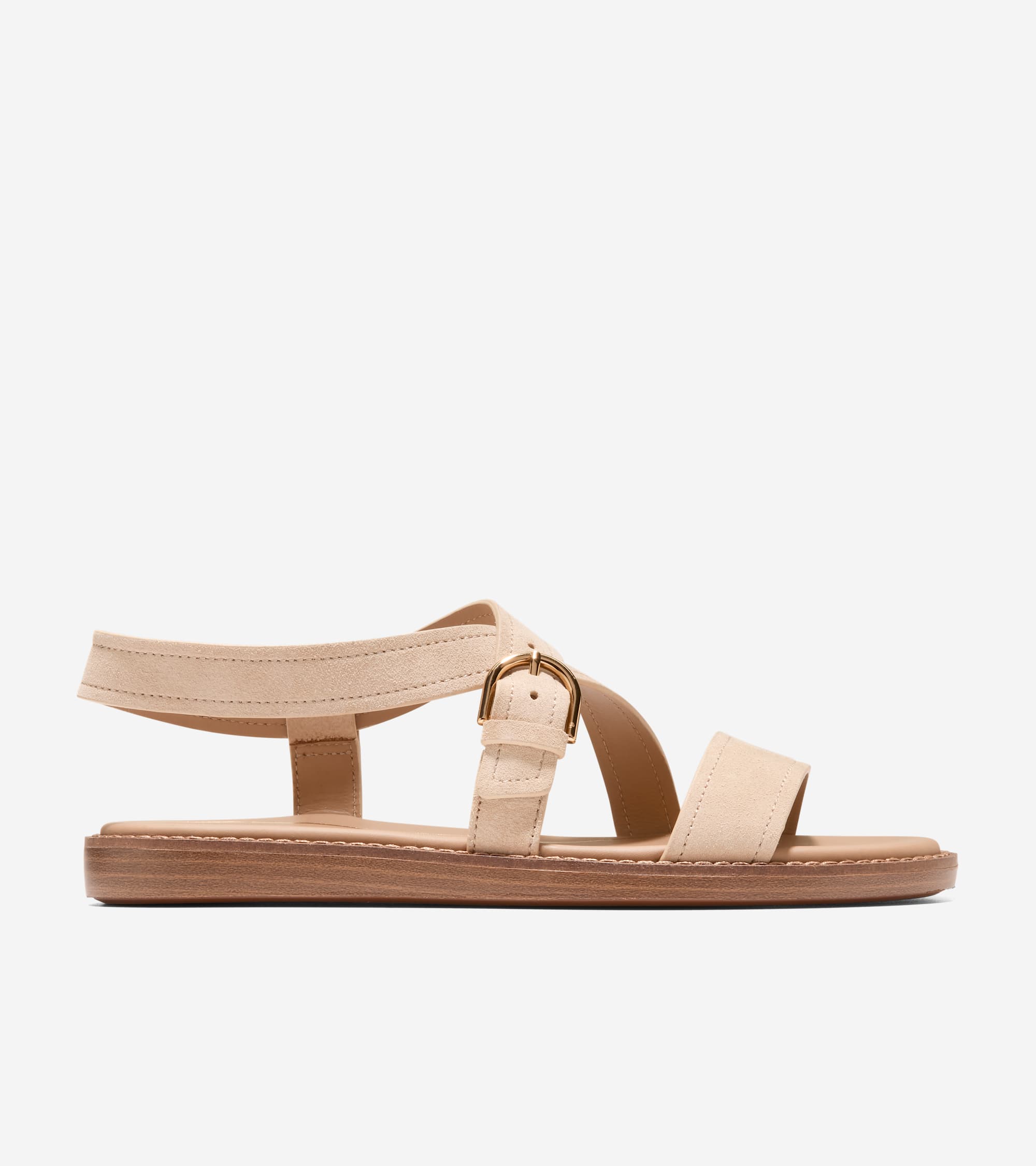 Women's Kami Buckle Sandals in Beige | Cole Haan