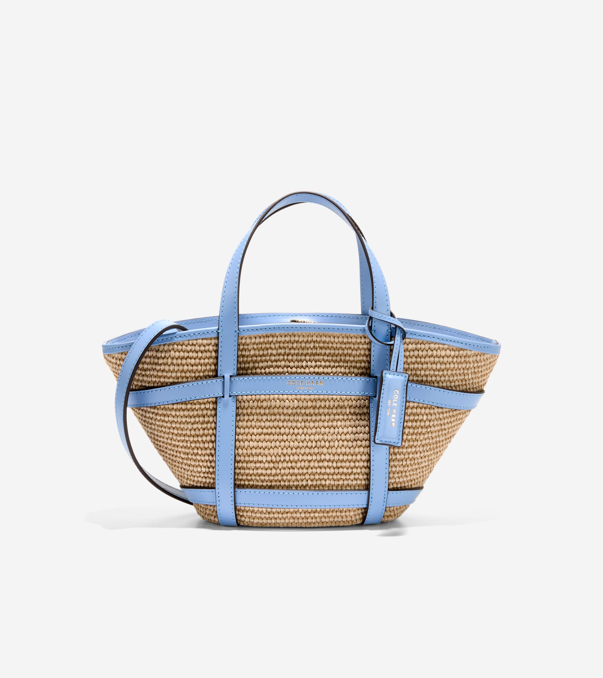 靴/バッグ Cole Haan Women's Key West Tote Crossbody Bag in Beige | Cole Haan