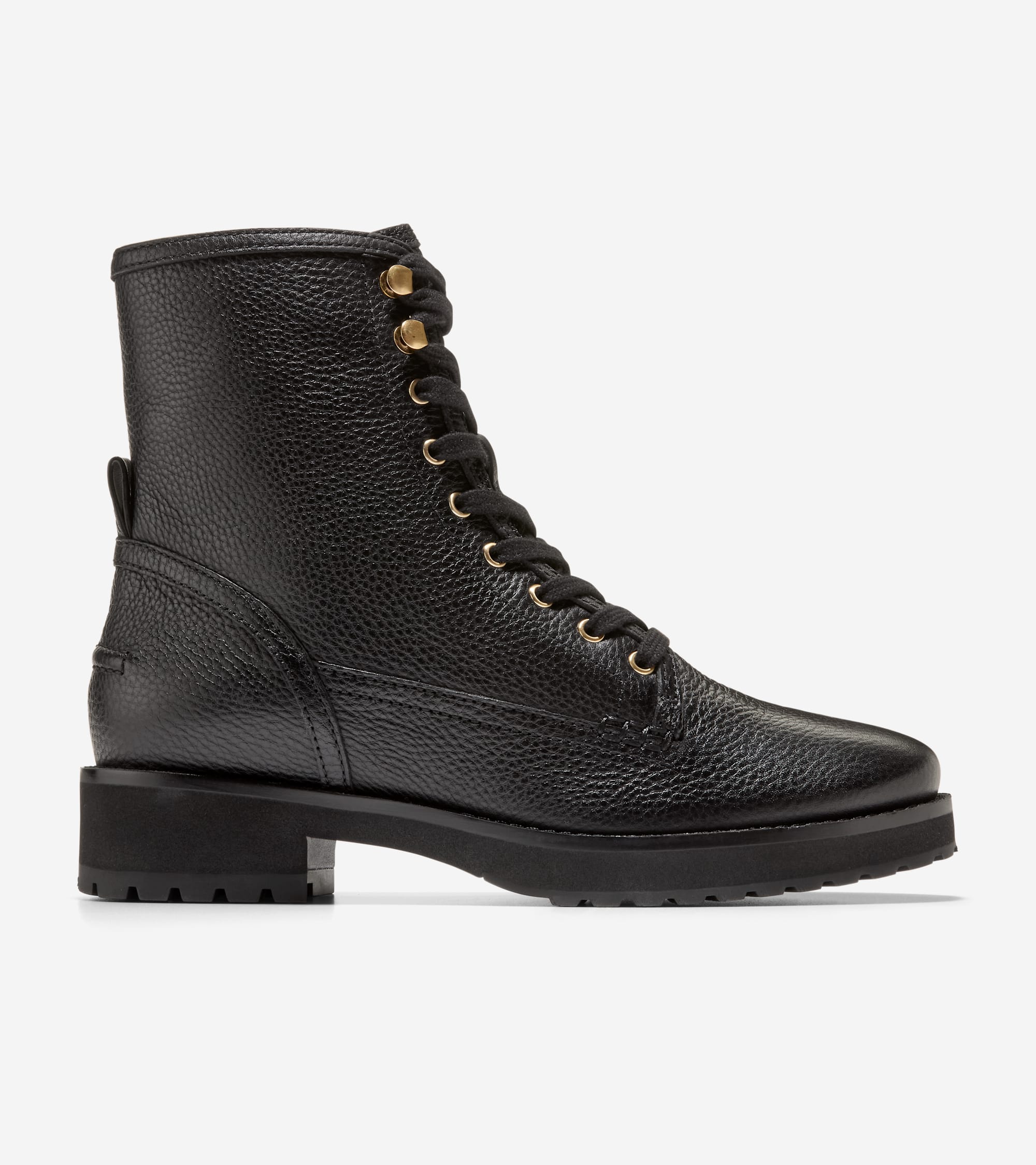 Women's Lyndon Waterproof Lace-Up Boots in Black | Cole Haan