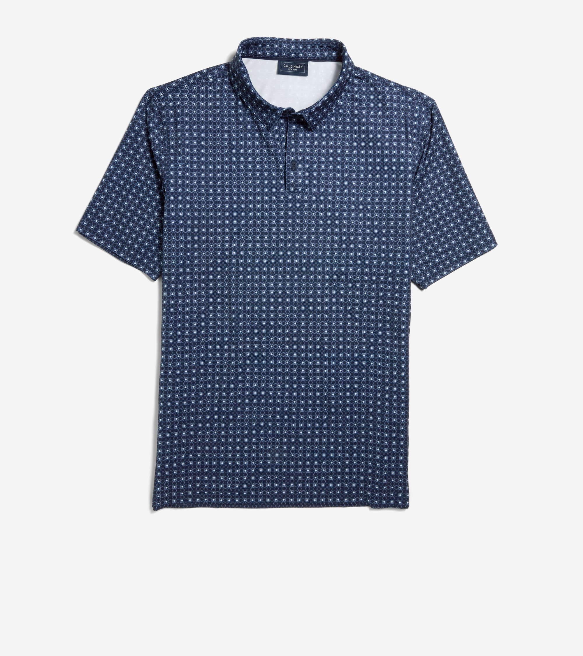 Men's All-Day Floral Polo Shirt in Blue | Cole Haan