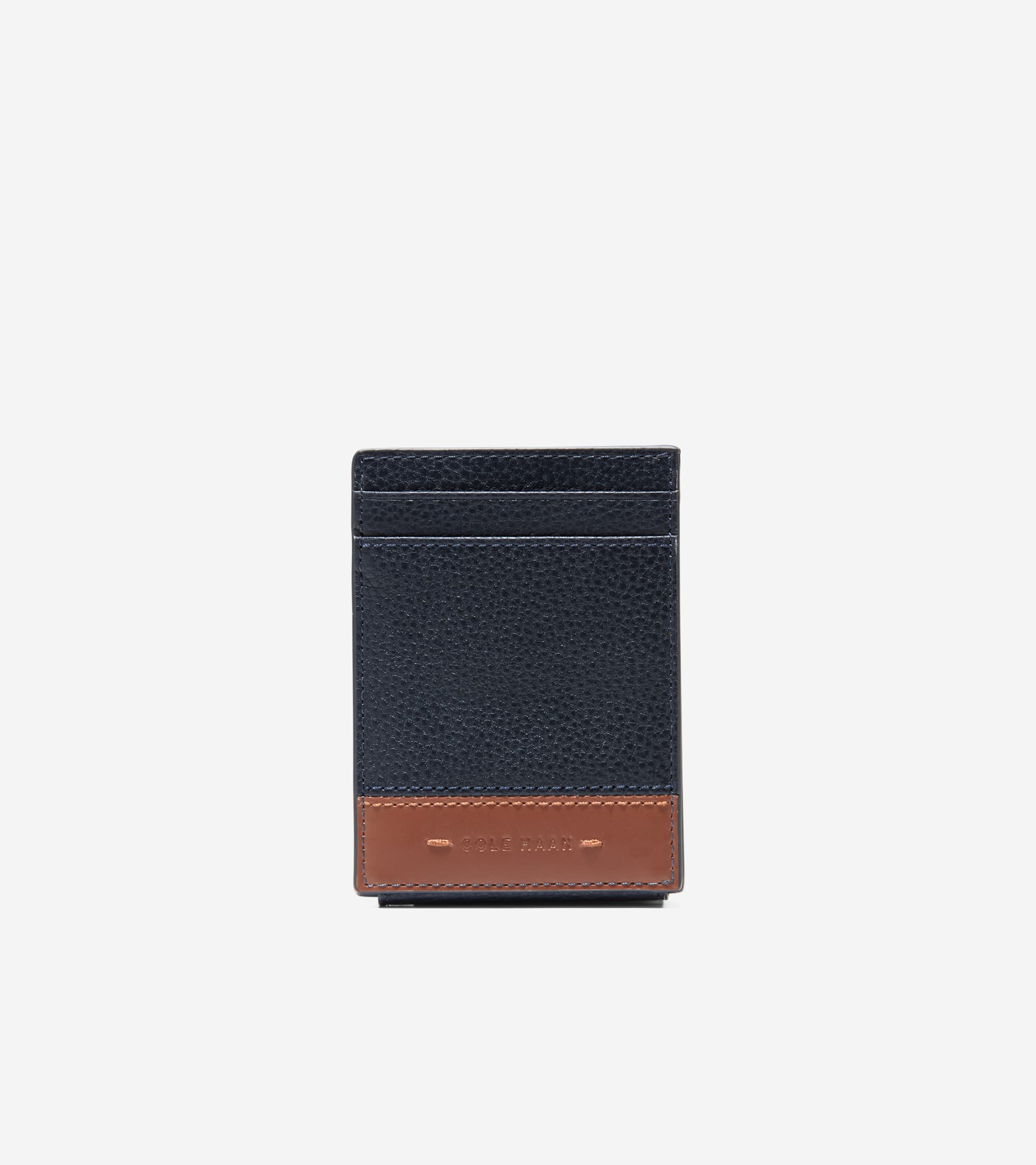 Men's Triboro Card Case in Blue | Cole Haan