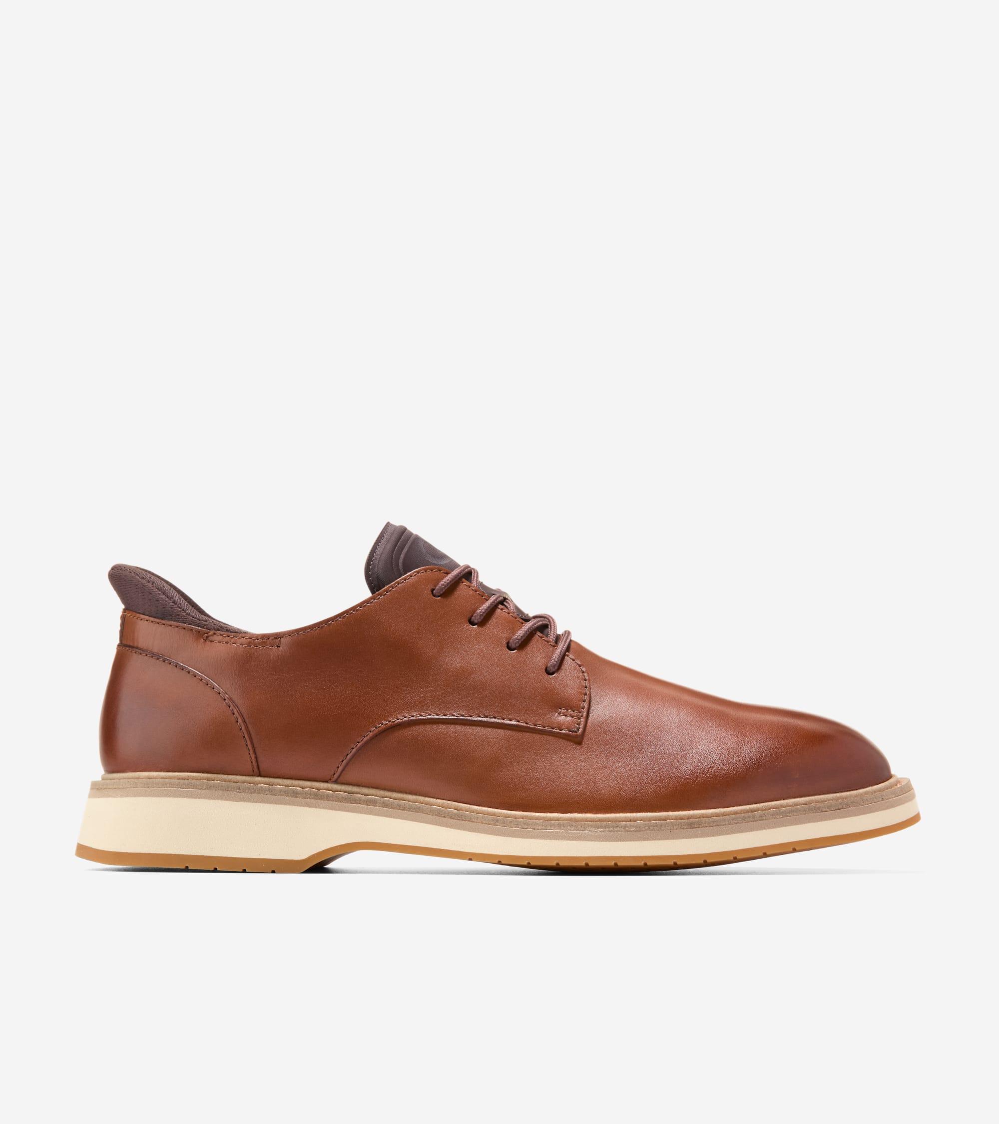 Cole Haan Men's Mansfield Grand Plain Toe Quick-On Oxford Shoes - Brown | Size 9.5 Medium Cole Haan Men's Mansfield Grand Plain Toe Quick-On Oxford Shoes - Brown | Size 9.5 Medium