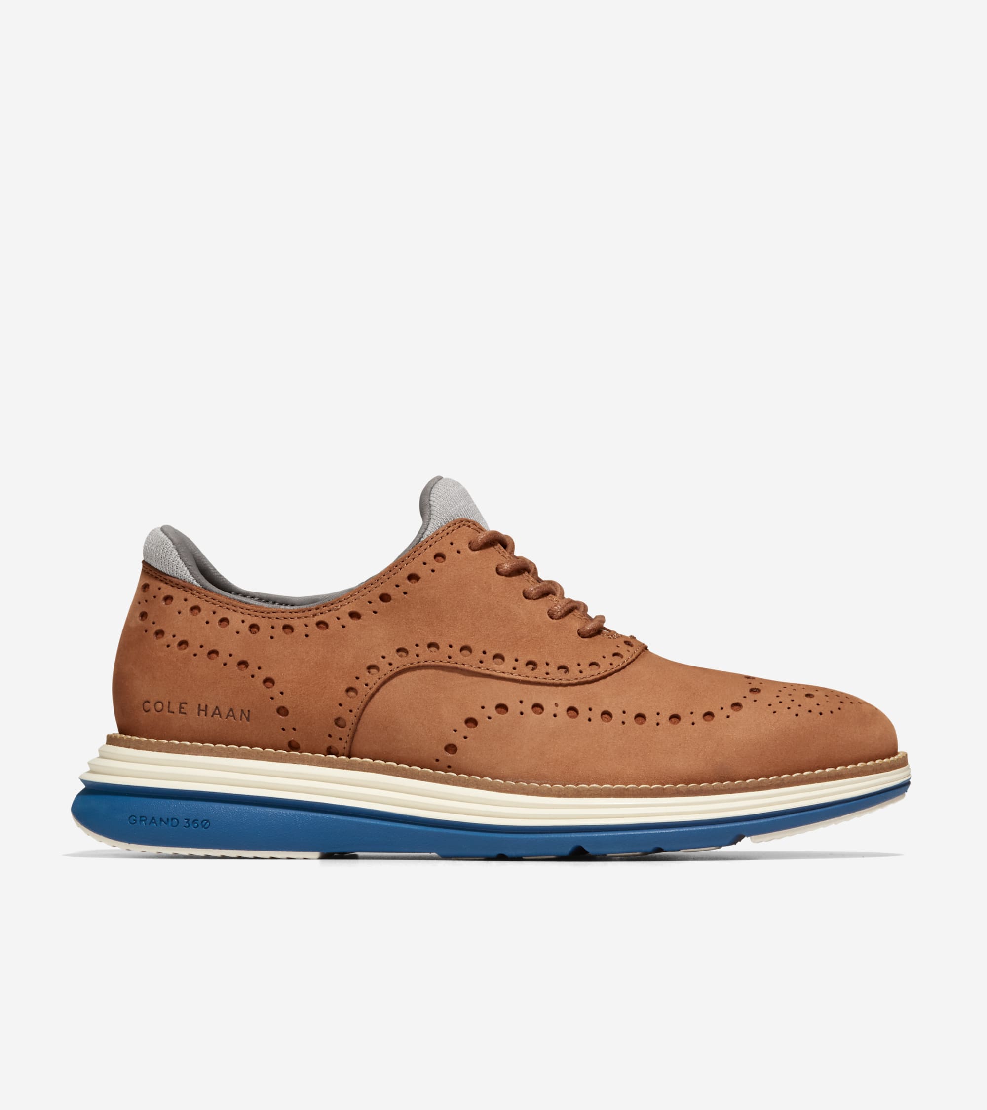 Men's ØriginalGrand Ultra Wingtip Oxfords in Brown | Cole Haan Men's ØriginalGrand Ultra Wingtip Oxfords in Brown | Cole Haan