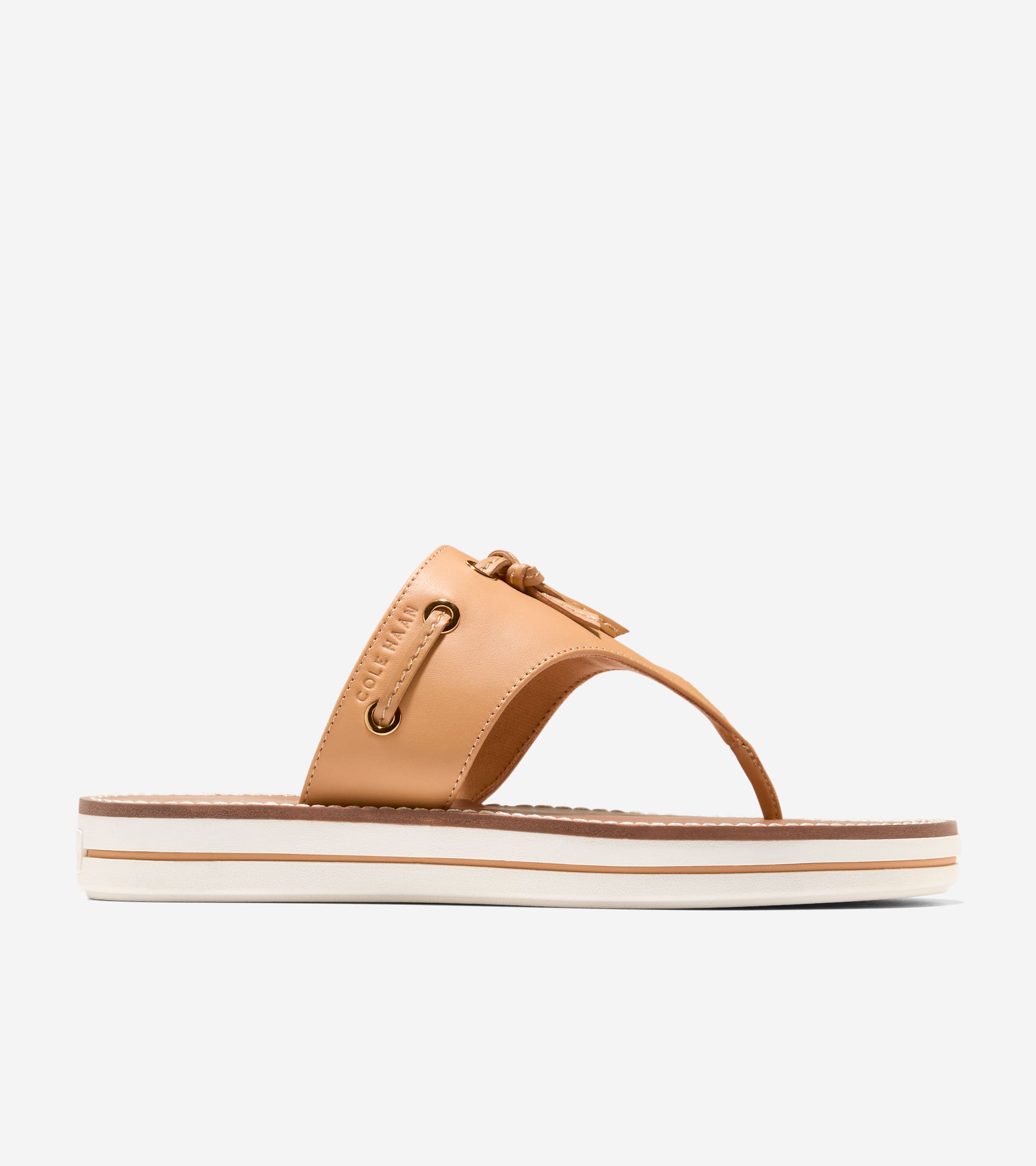 Women's Pinch Long-Weekender Thong Sandals in Brown | Cole Haan