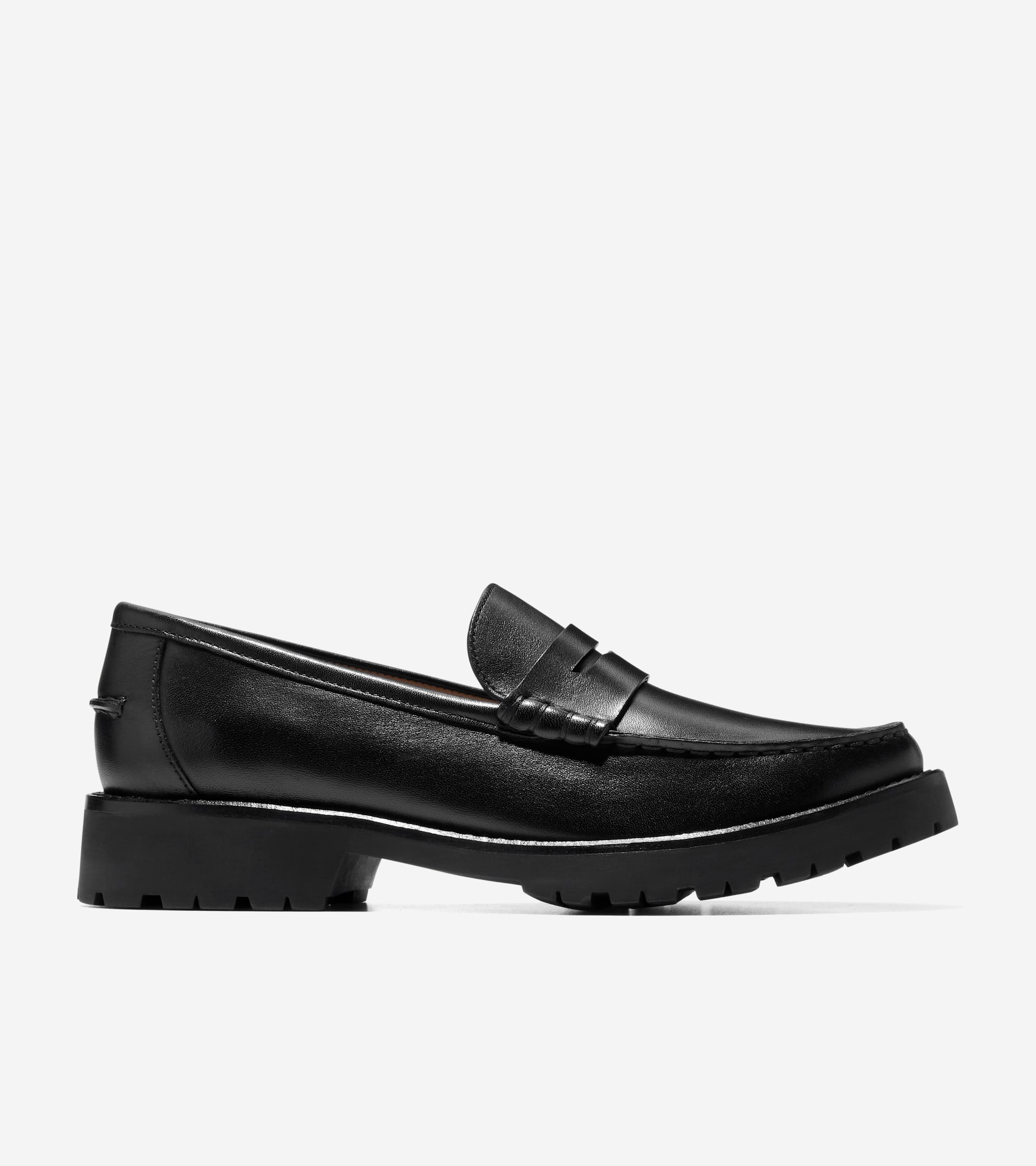 Women's Treena Lug Loafers in Black | Cole Haan Women's Treena Lug Loafers in Black | Cole Haan