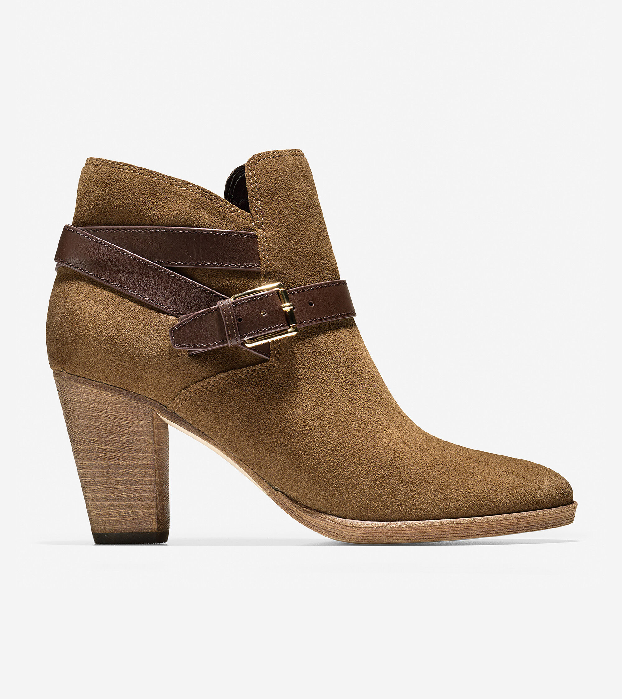 Cole Haan Womens Hayes Strap Bootie