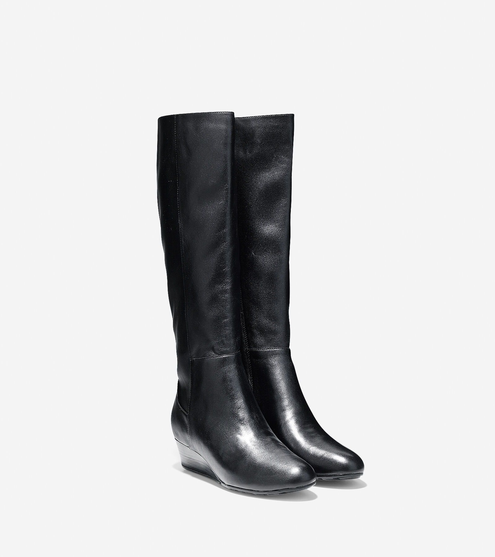 Womens Boots Cole Haan Tali Grand Tall Boot 40 Extended Calf Black Womens Boots Cole Haan Tali Grand Tall Boot 40 Extended Calf Black