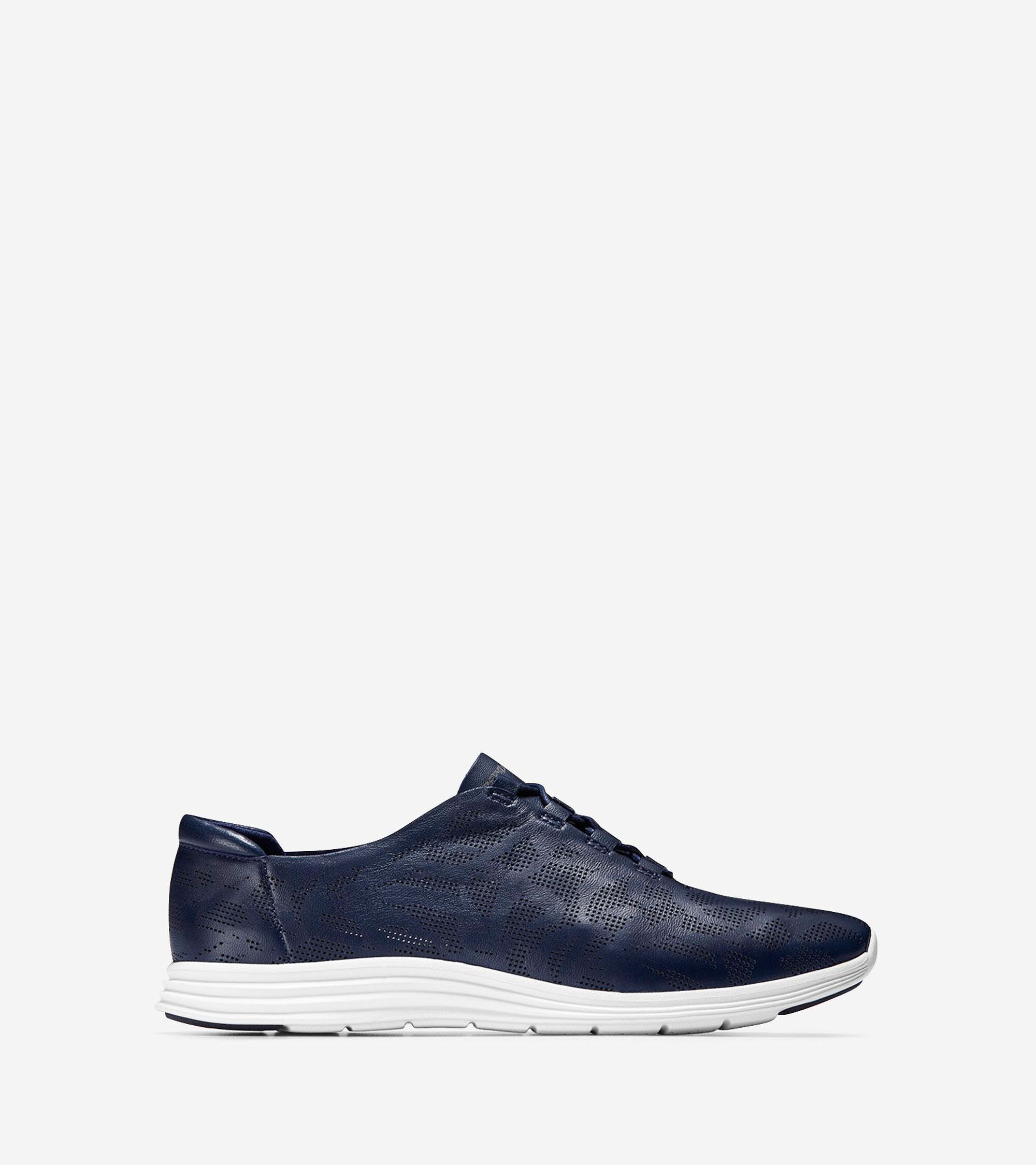 Cole Haan Womens OriginalGrand Perforated Sneaker