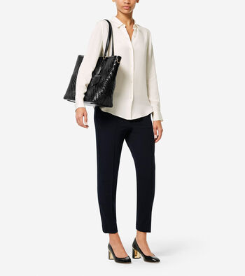 Genevieve Weave Tote