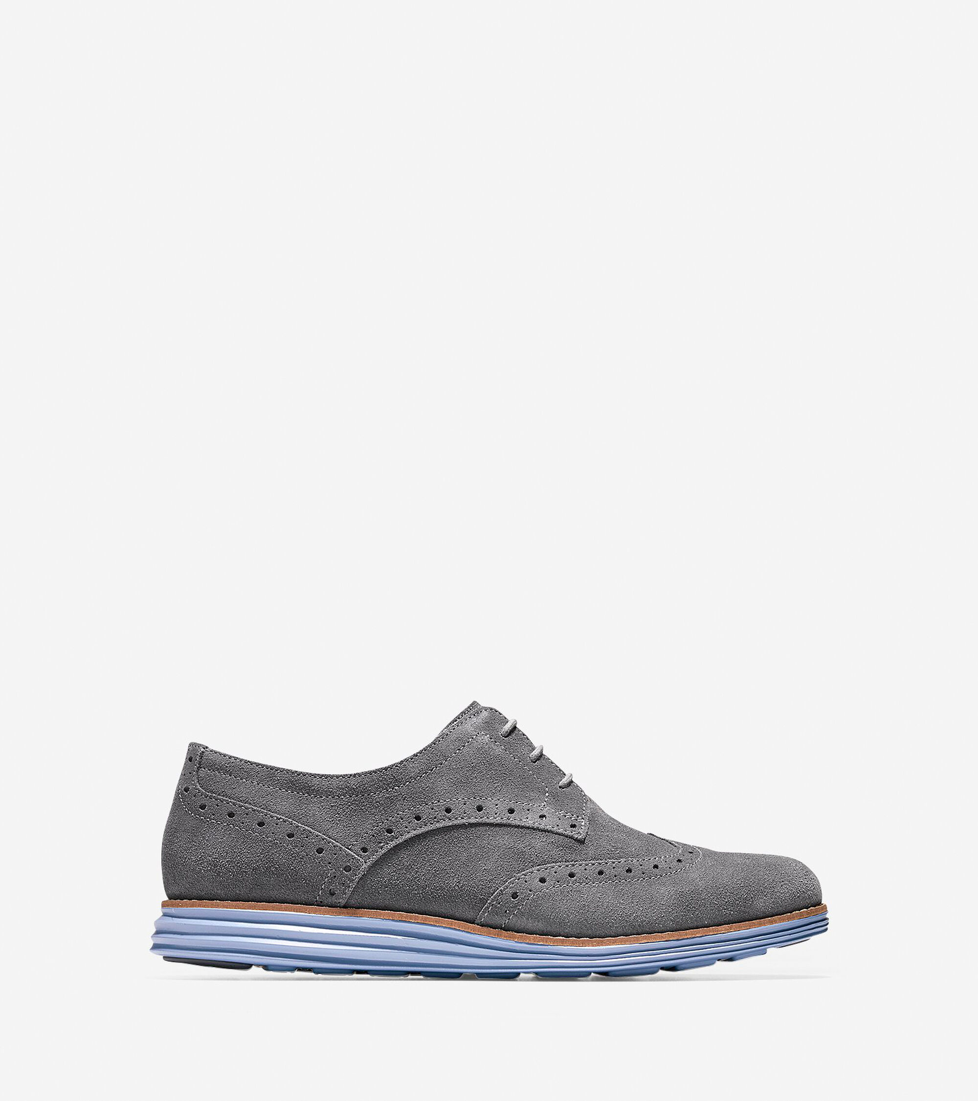 Cole Haan Womens OriginalGrand Waterproof Wingtip Oxford Shoes