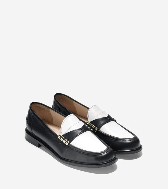 macy's black and white shoes