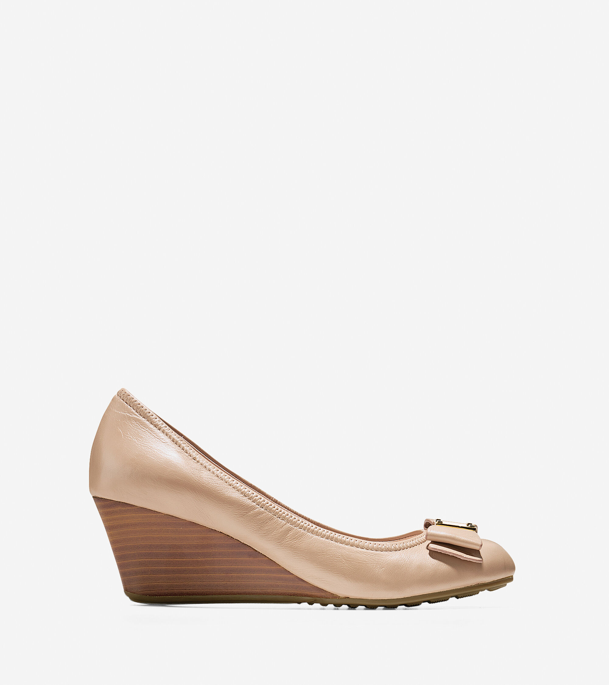Cole Haan Womens Tali Grand Bow Wedge (65mm)