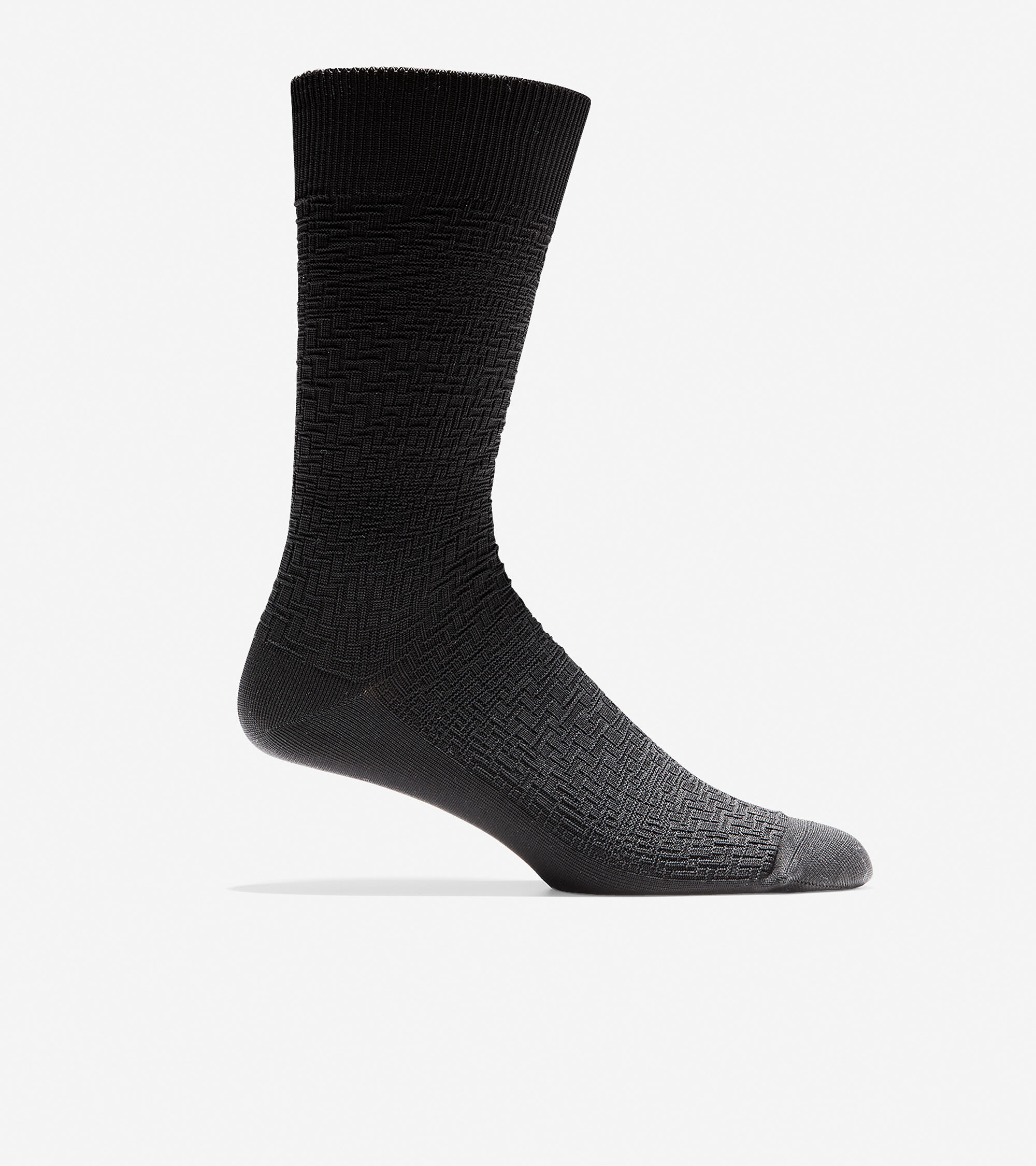 Cole Haan Distorted Texture Crew Socks
