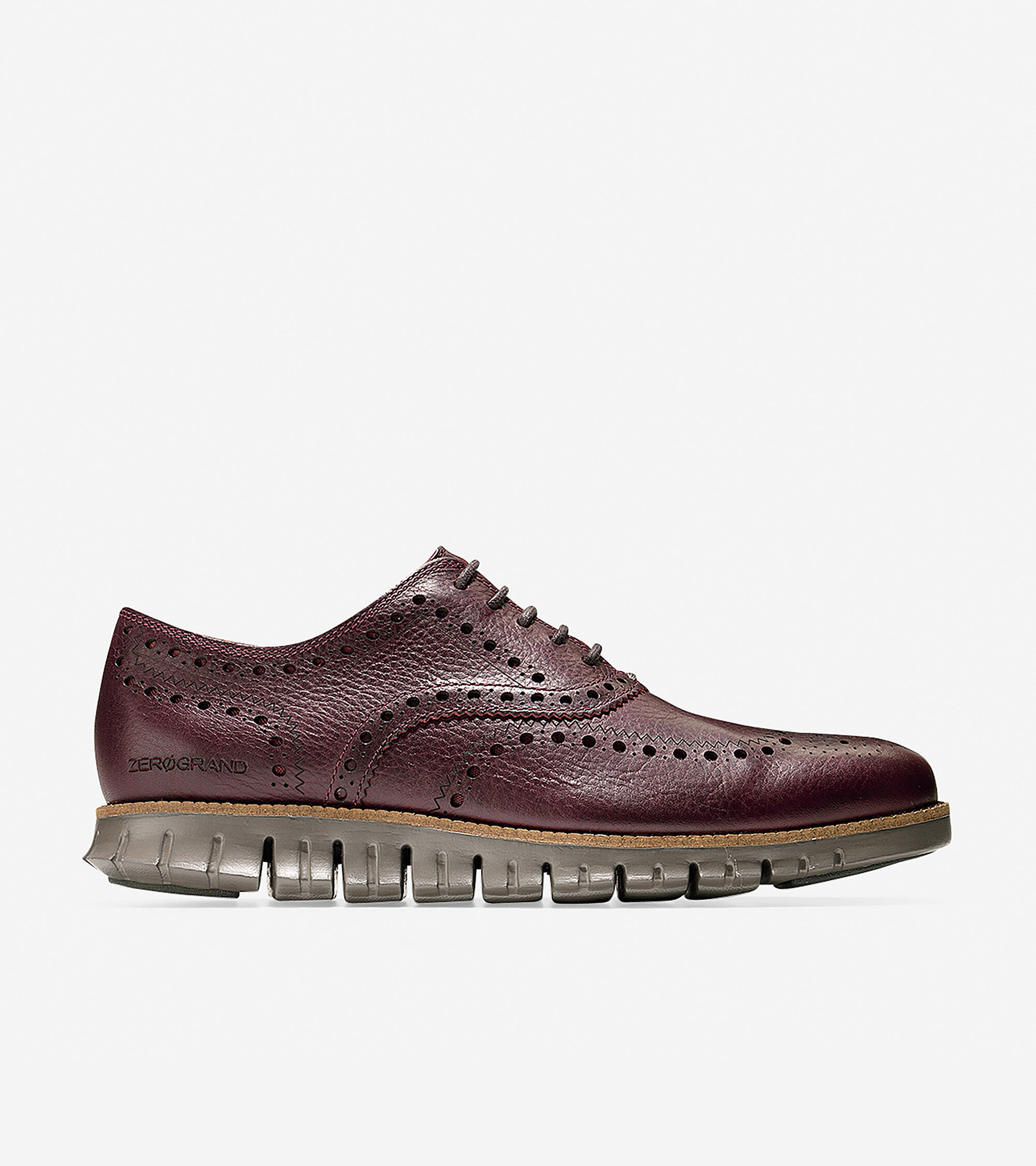zerøgrand wingtip oxford brown