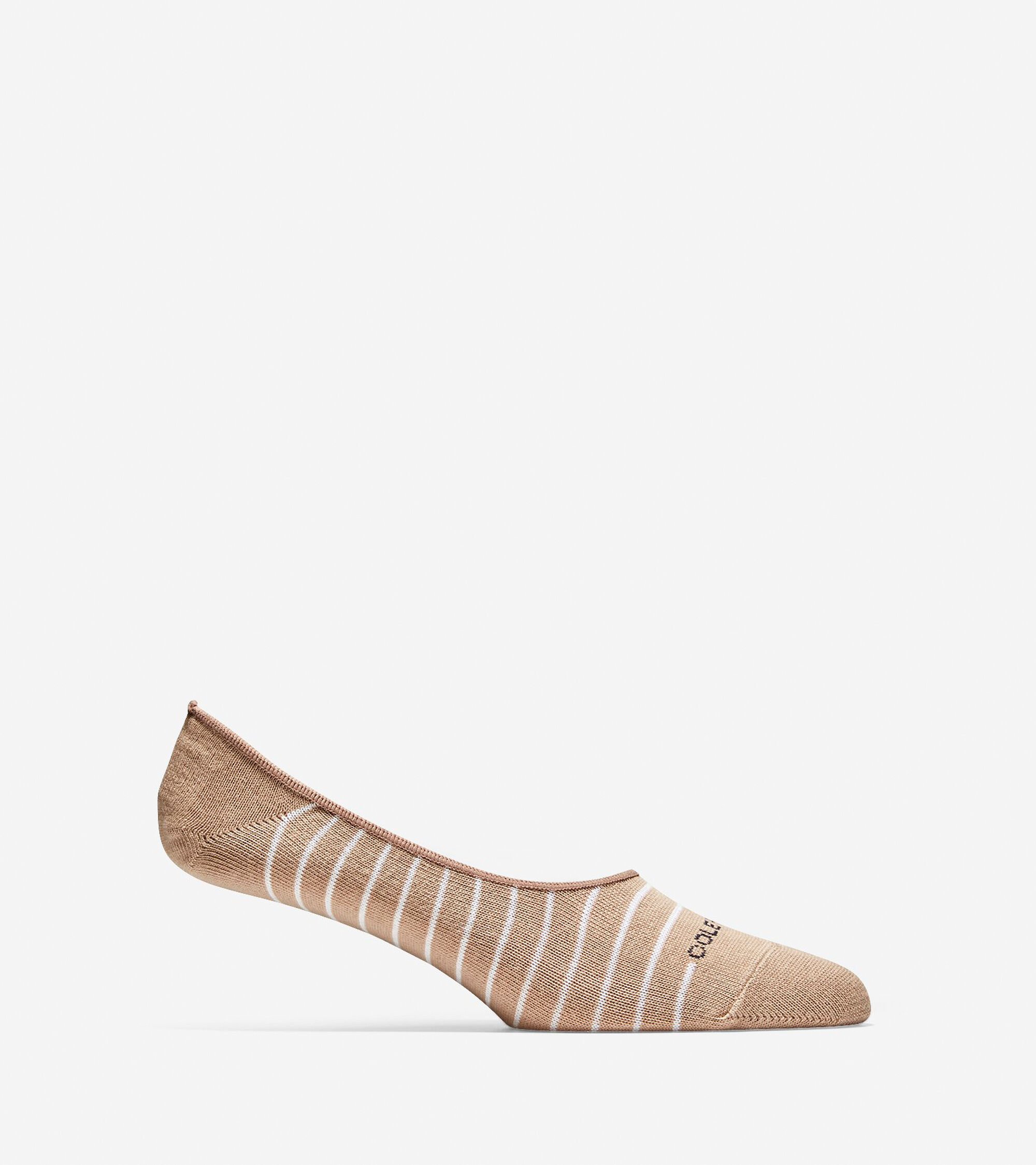 Cole Haan Fine Stripe Sock Liner 2 Pack