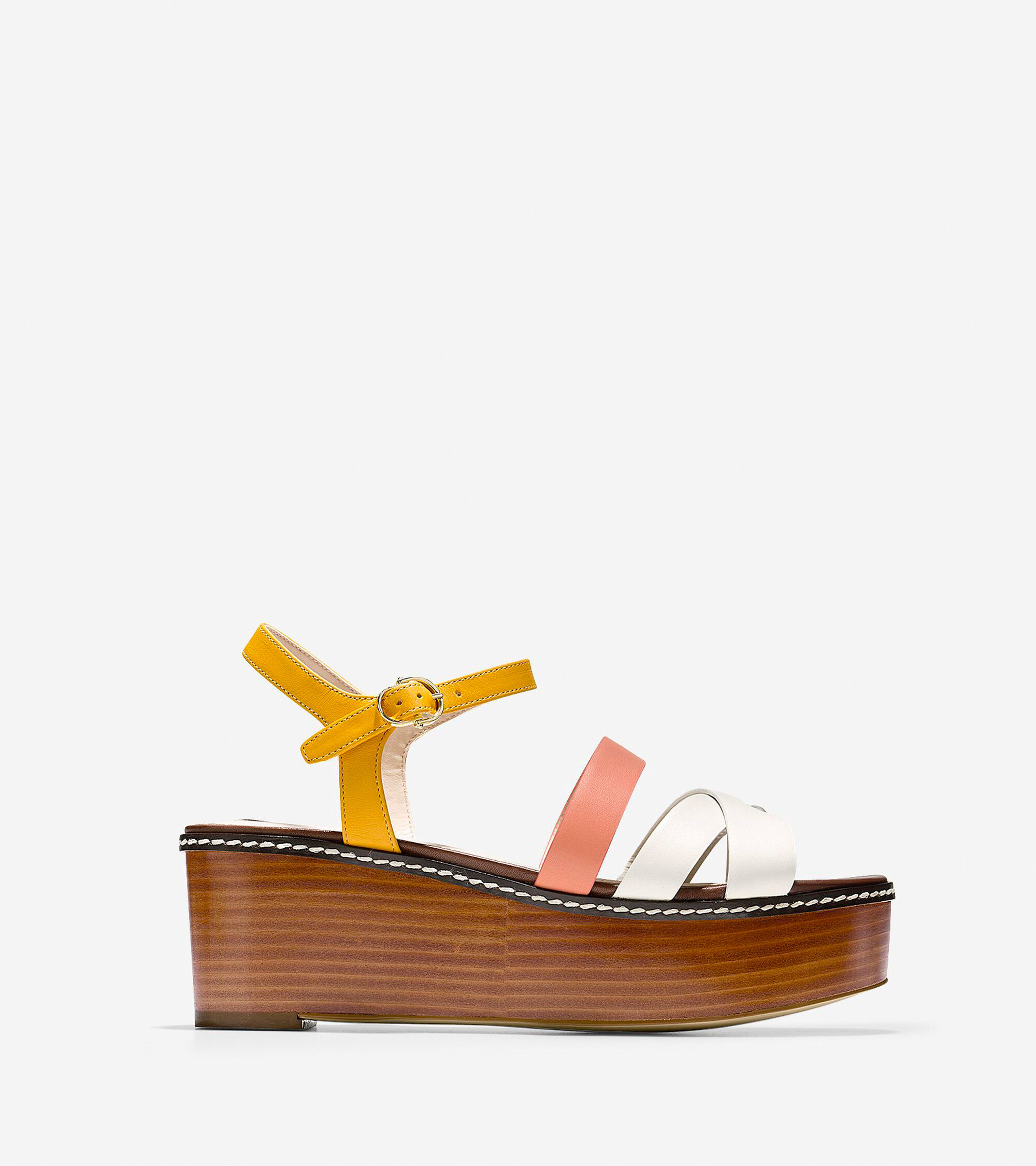 Cole Haan Womens Jianna Wedge Sandal (55mm)