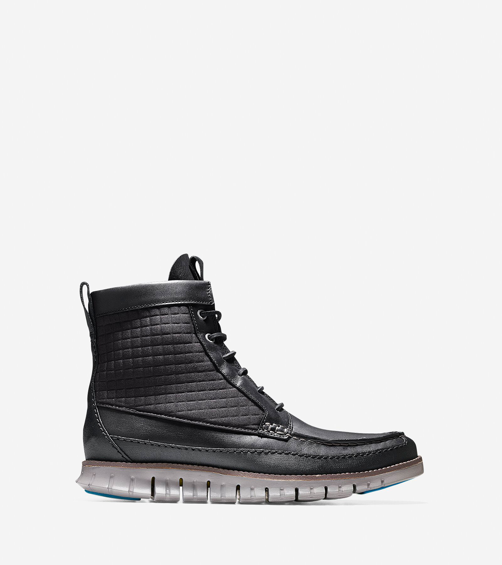 ZerøGrand Waterproof Tall Boot in Black Quilted Waterproof | Cole Haan Shoes >