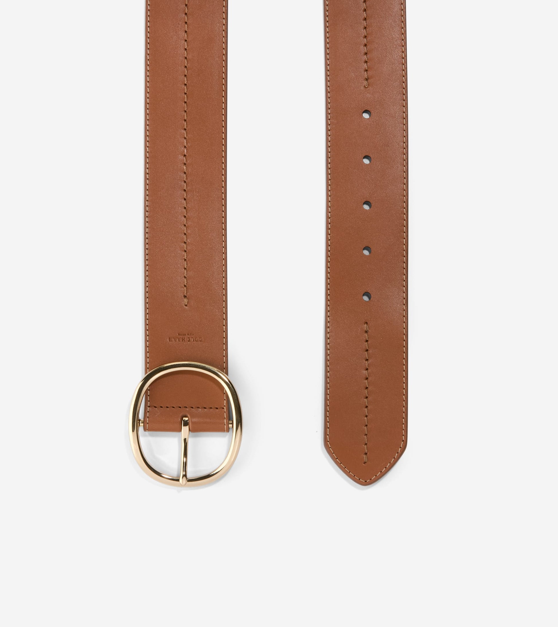 Women's Laced Centerbar Belt-Tan
