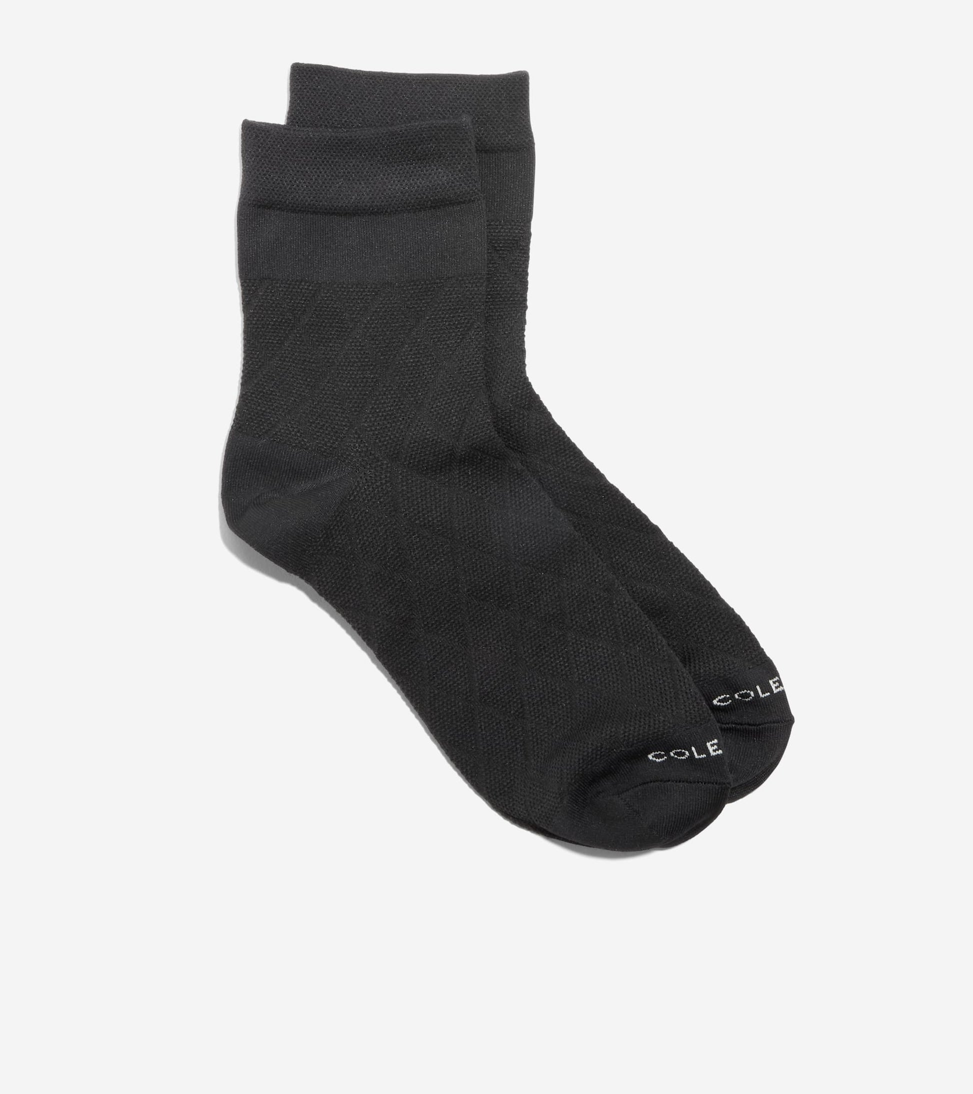 Women's Microfiber Anklet Socks-Black