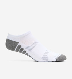 Men's Performance No Show Socks-White