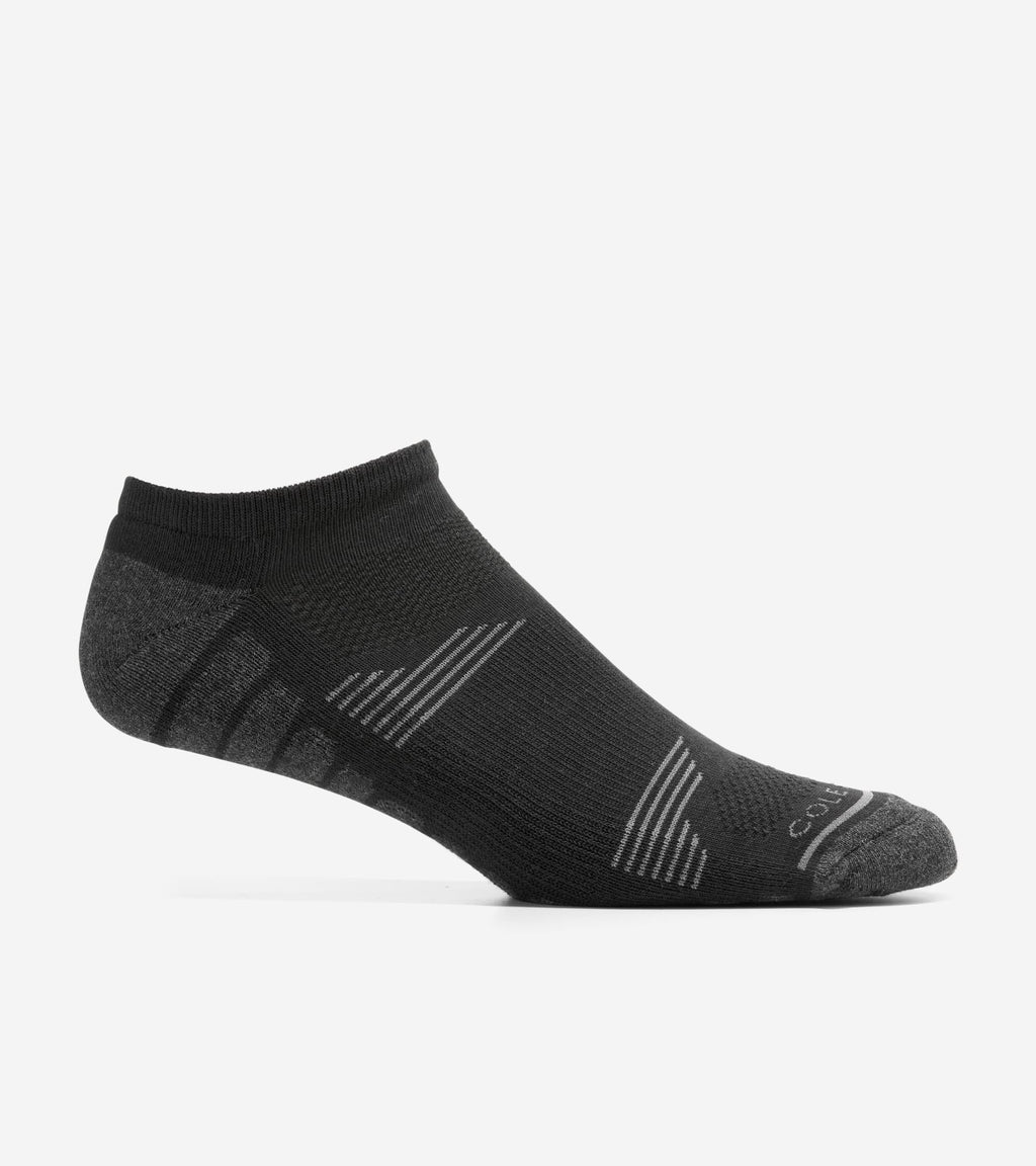 Men's Performance No Show Socks-Black