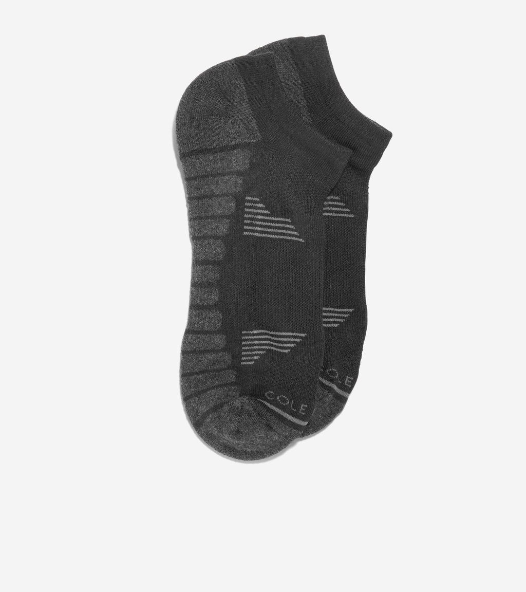 Men's Performance No Show Socks-Black