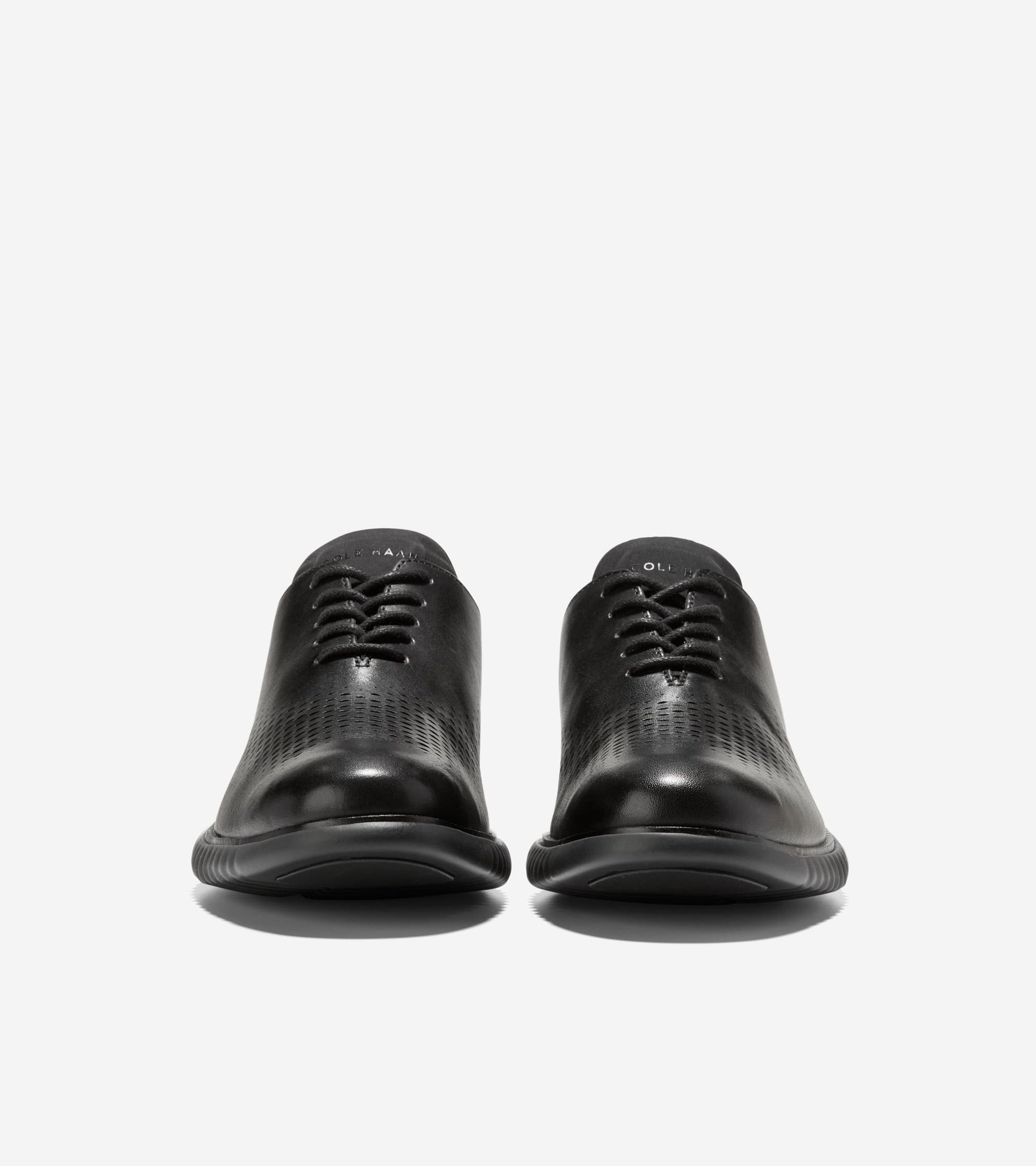 Men's 2.ZERØGRAND Laser Wingtip Oxfords-Black