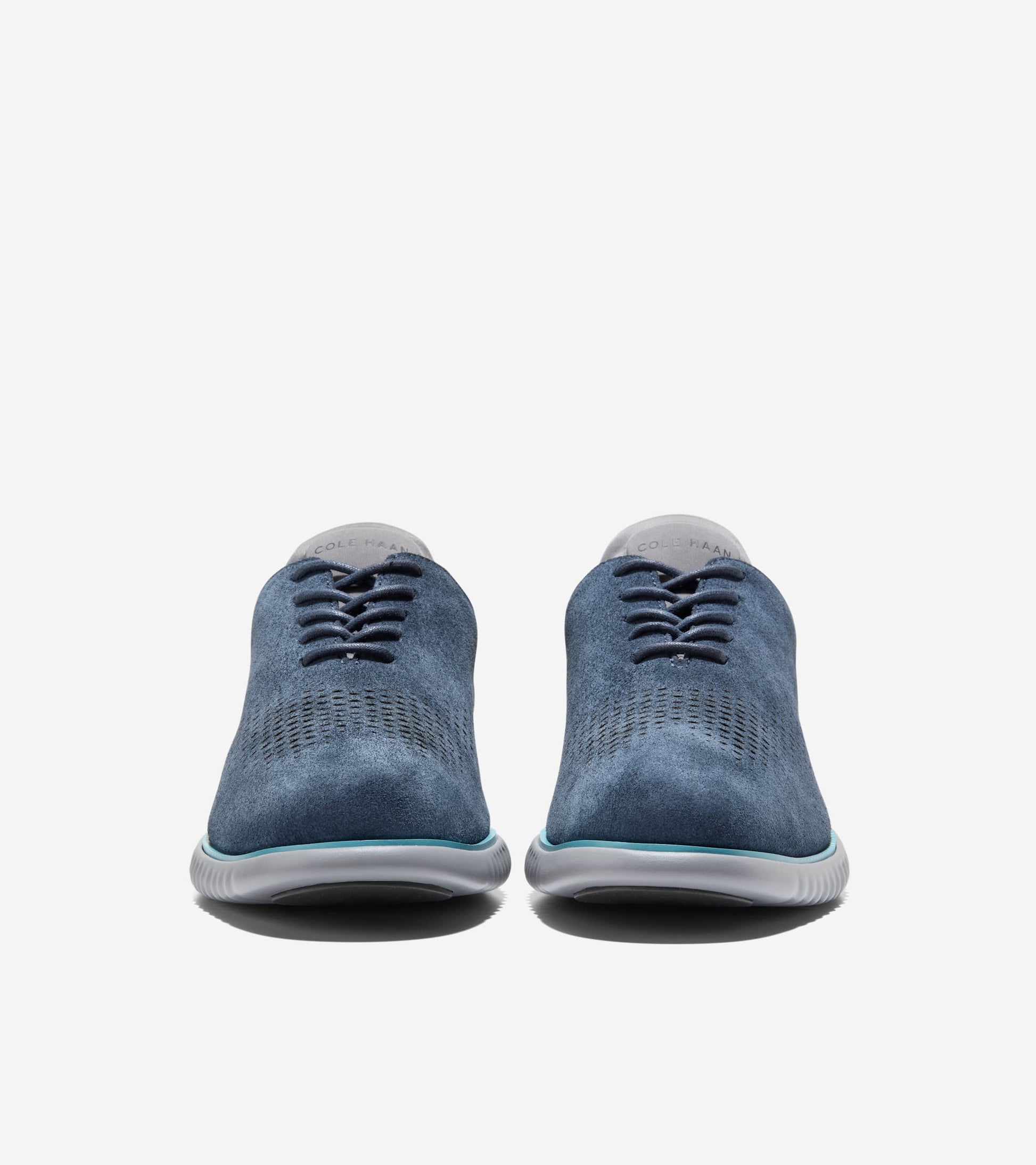 Men's 2.ZERØGRAND Laser Wingtip Oxfords-Milky Blue-Ultimate Gray