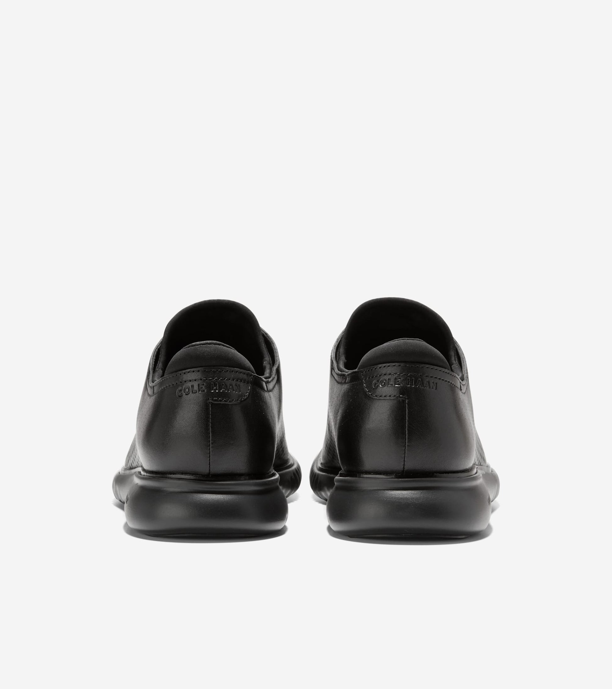 Men's 2.ZERØGRAND Laser Wingtip Oxfords-Black