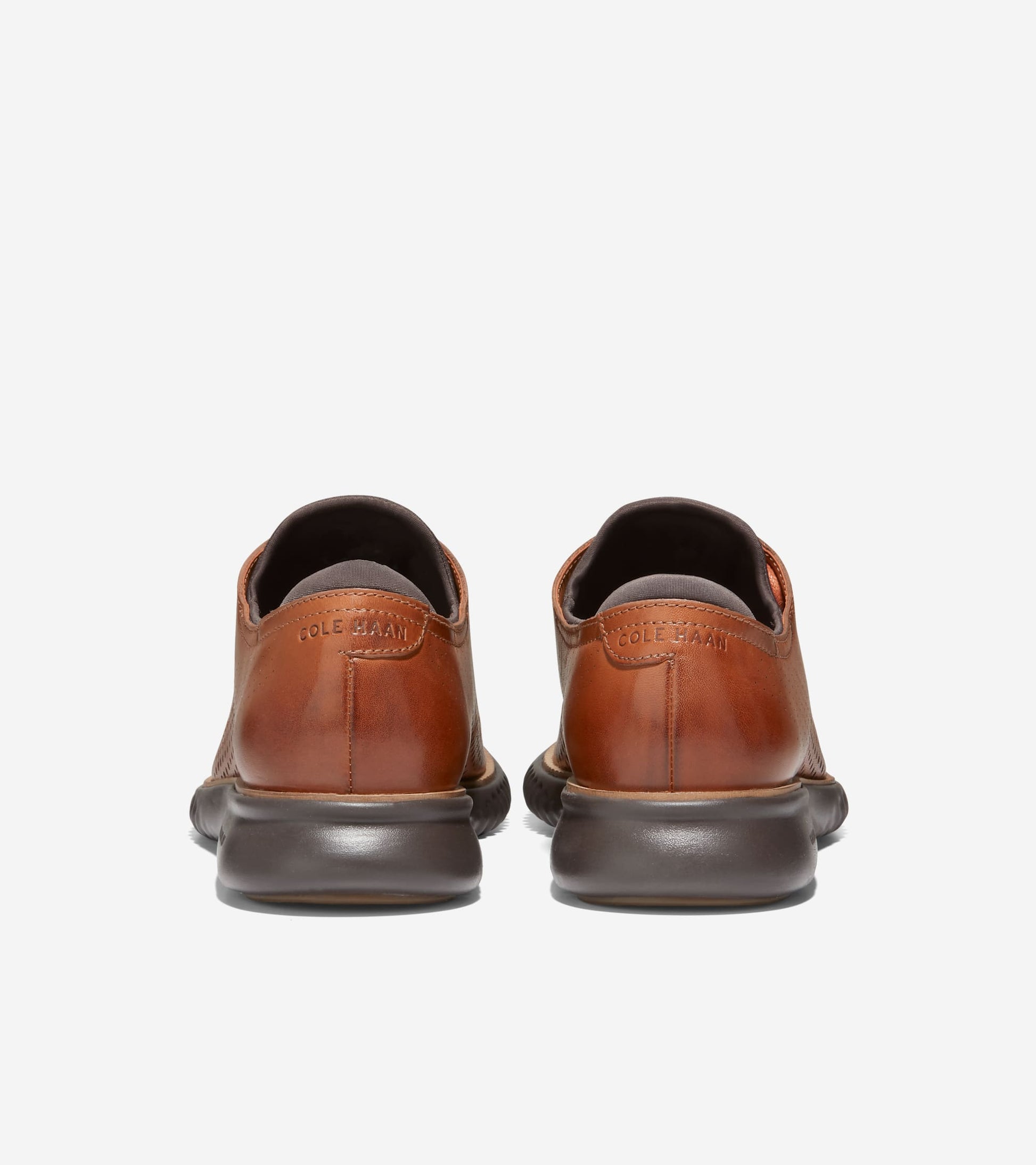 Men's 2.ZERØGRAND Laser Wingtip Oxfords-British Tan-Java