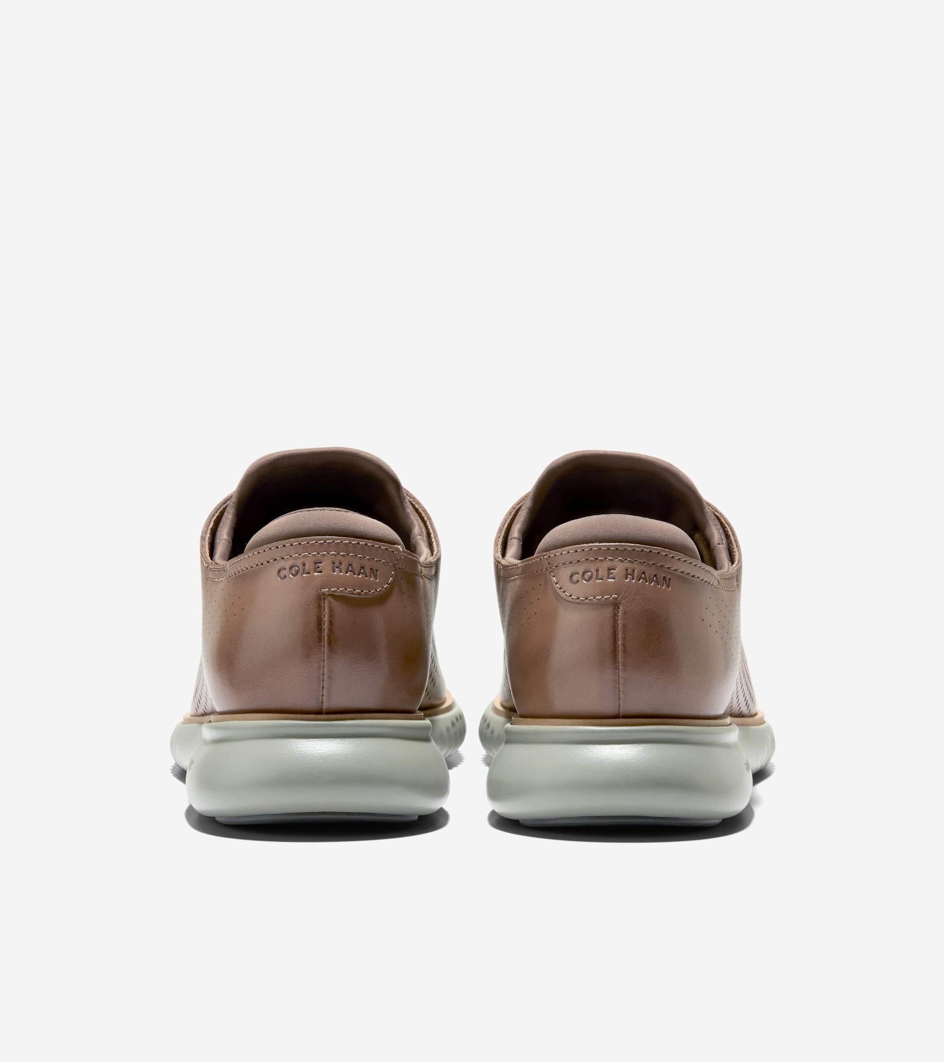 Men's 2.ZERØGRAND Laser Wingtip Oxfords-Light Whiskey-Truffle-Seagrass