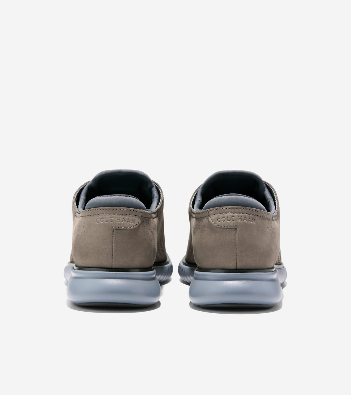 Men's 2.ZERØGRAND Laser Wingtip Oxfords-Ironstone-Turbulence
