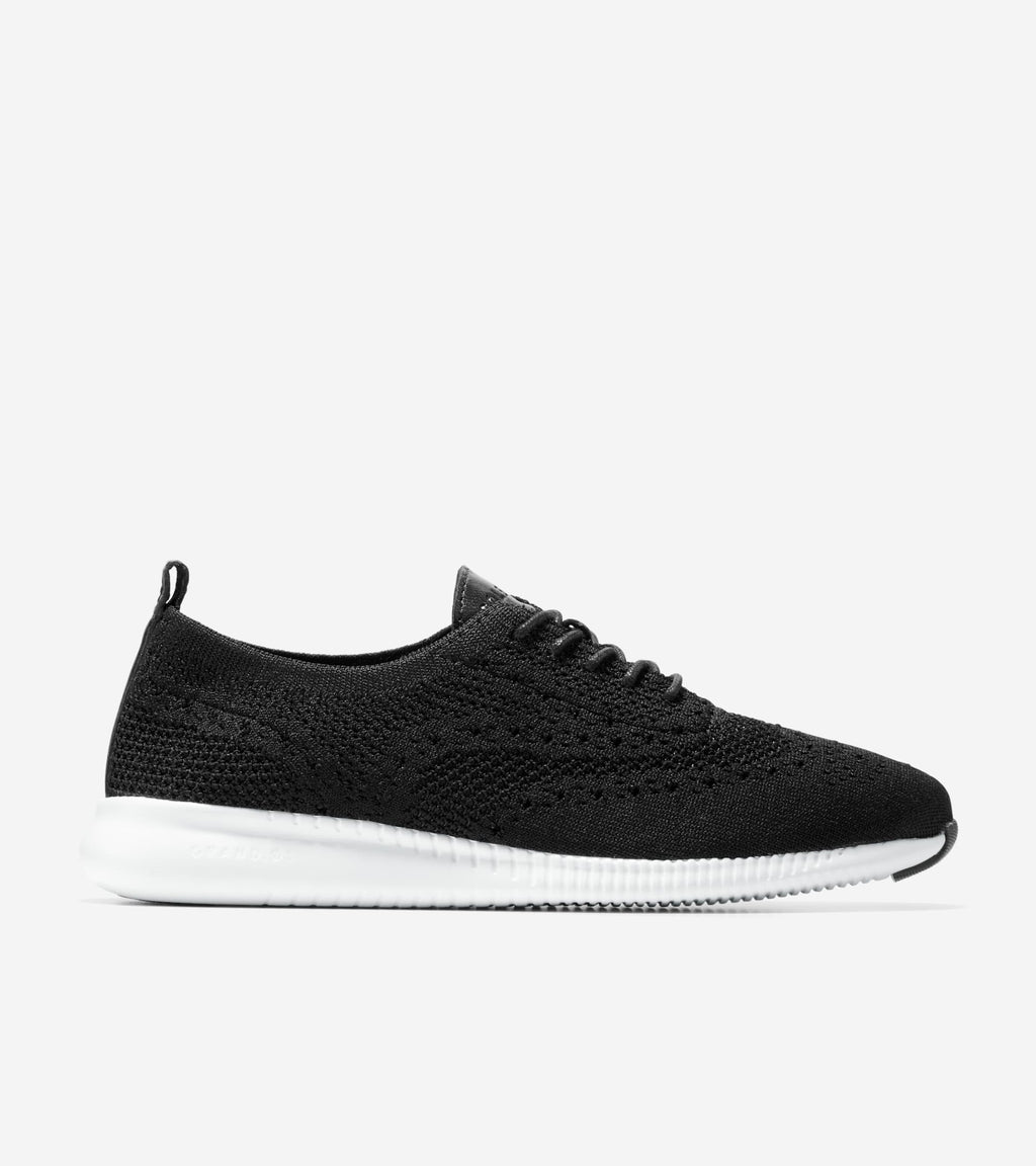 Women's 2.ZERØGRAND Stitchlite™ Wingtip Oxfords-Black Stitchlite™-Optic White