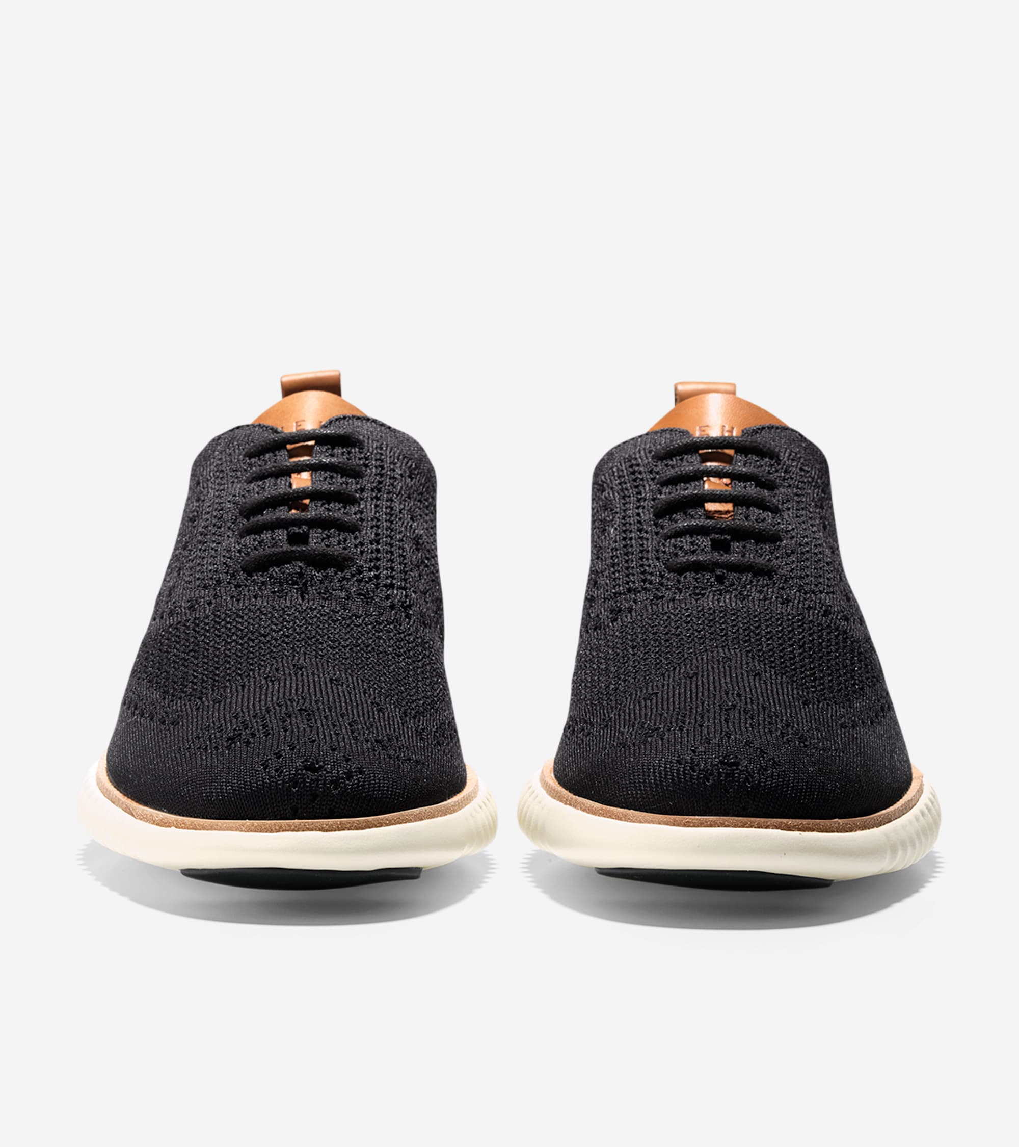 Men's 2.ZERØGRAND Stitchlite™ Wingtip Oxfords in Black | Cole Haan