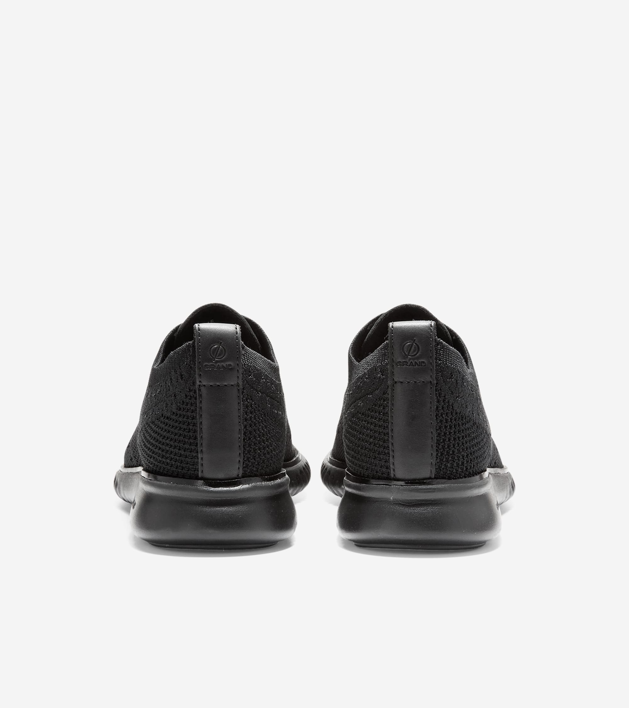 Men's 2.ZERØGRAND Stitchlite™ Wingtip Oxfords in Black | Cole Haan
