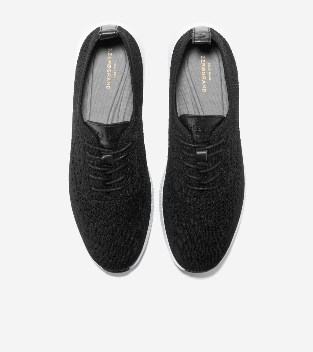 Women's 2.ZERØGRAND Stitchlite™ Wingtip Oxfords-Black Stitchlite™-Optic White