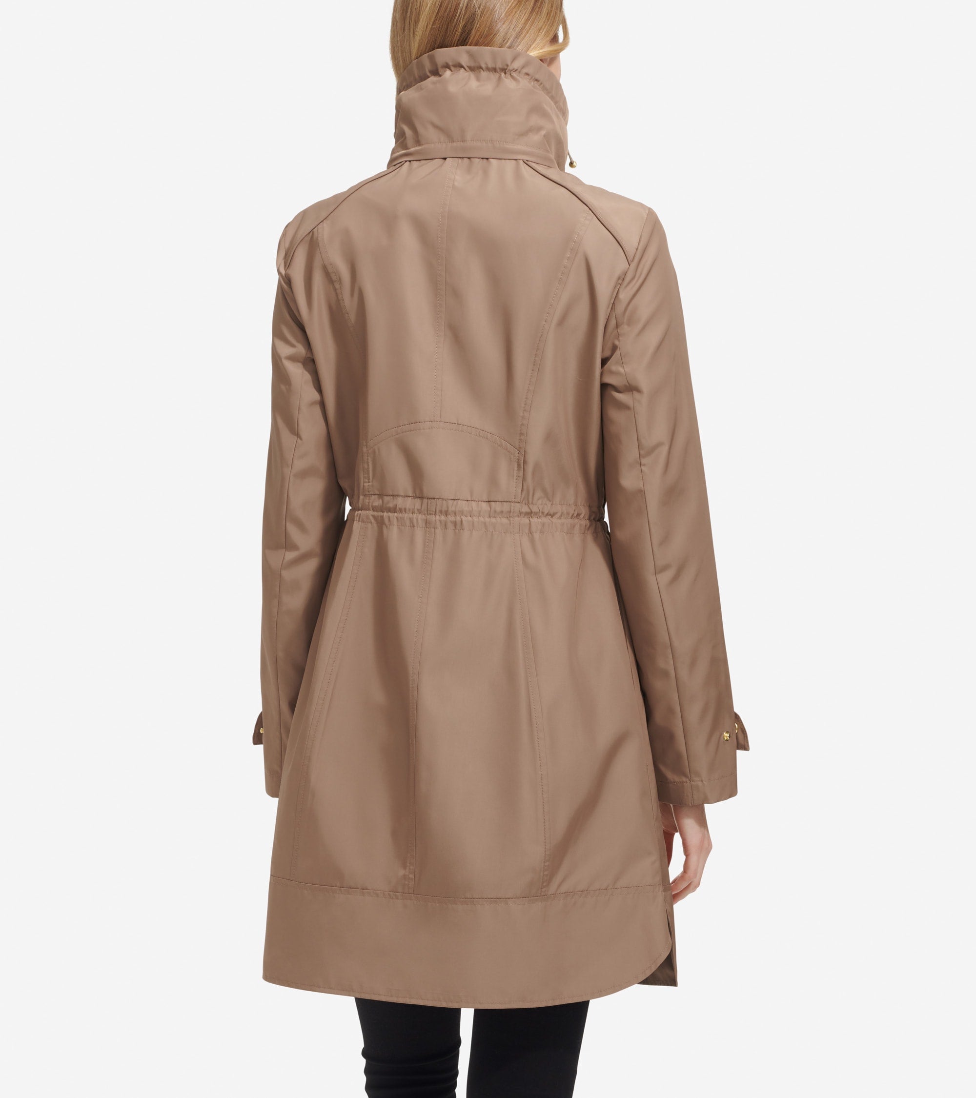 Women's Packable Rain Jacket in Beige | Cole Haan