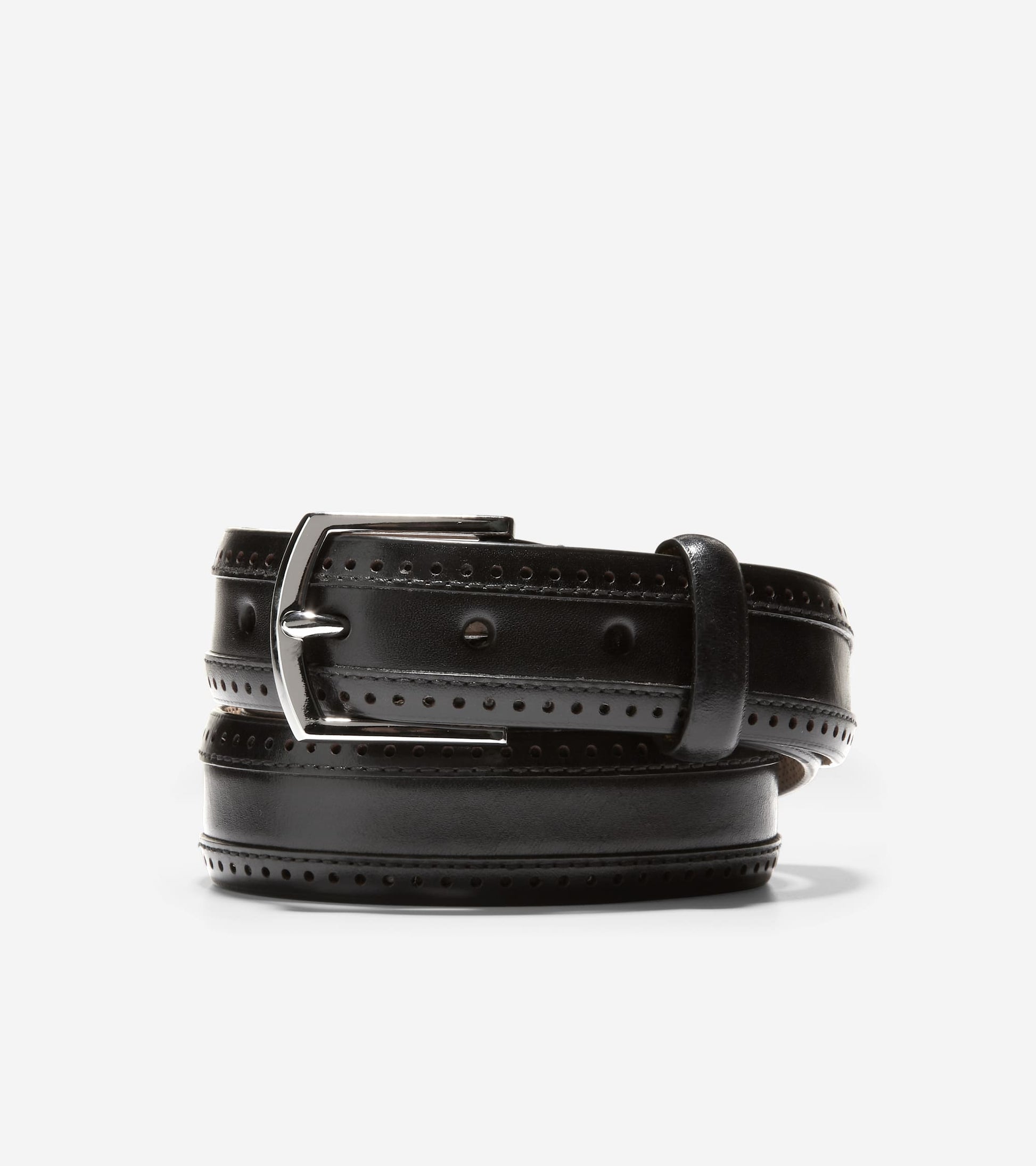 Dawson 32mm Perforated Belt-Black