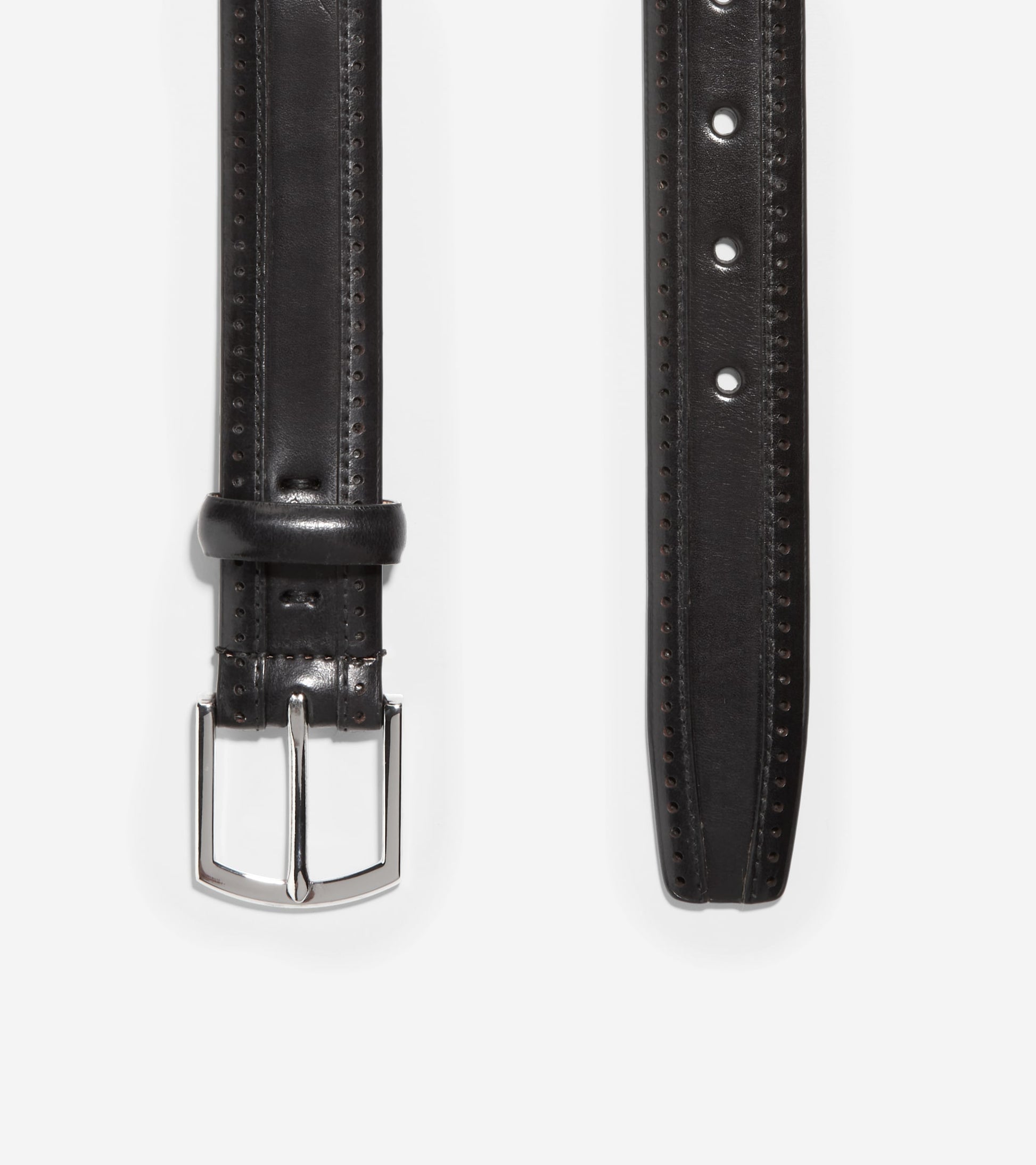 Dawson 32mm Perforated Belt-Black