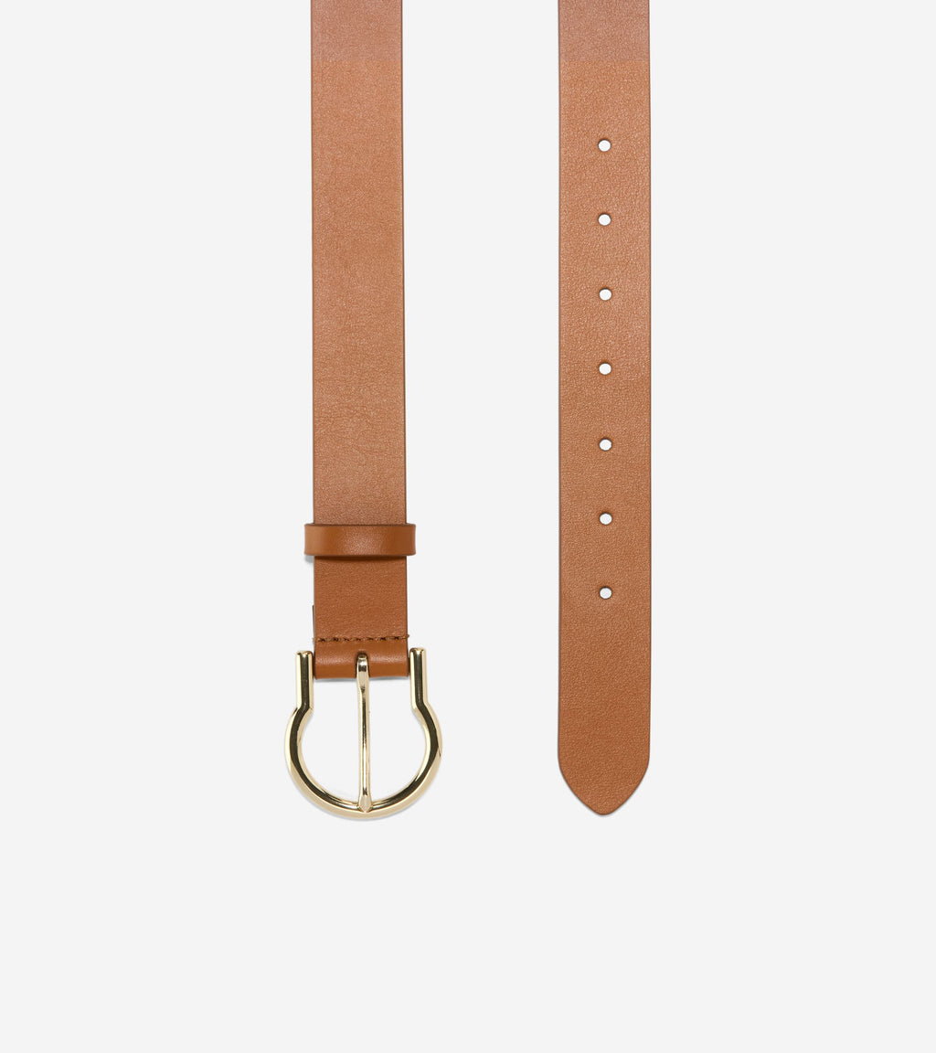 Women's Hinged Buckle Belt-Tan