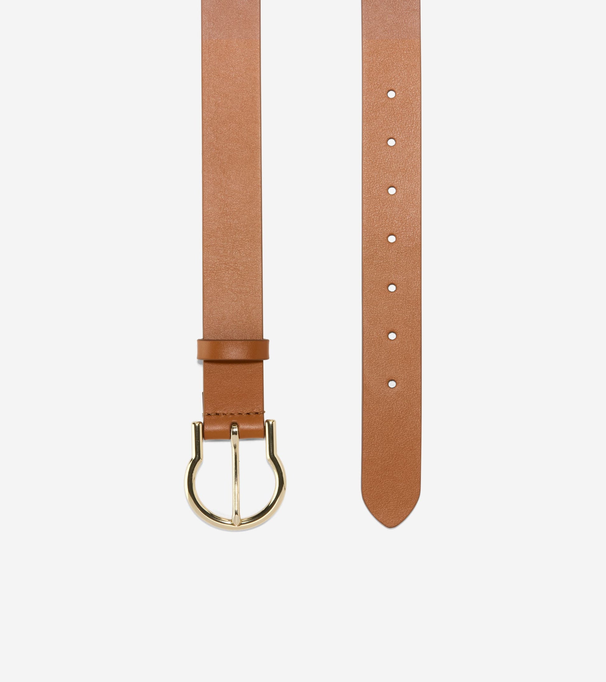 Women's Hinged Buckle Belt-Tan