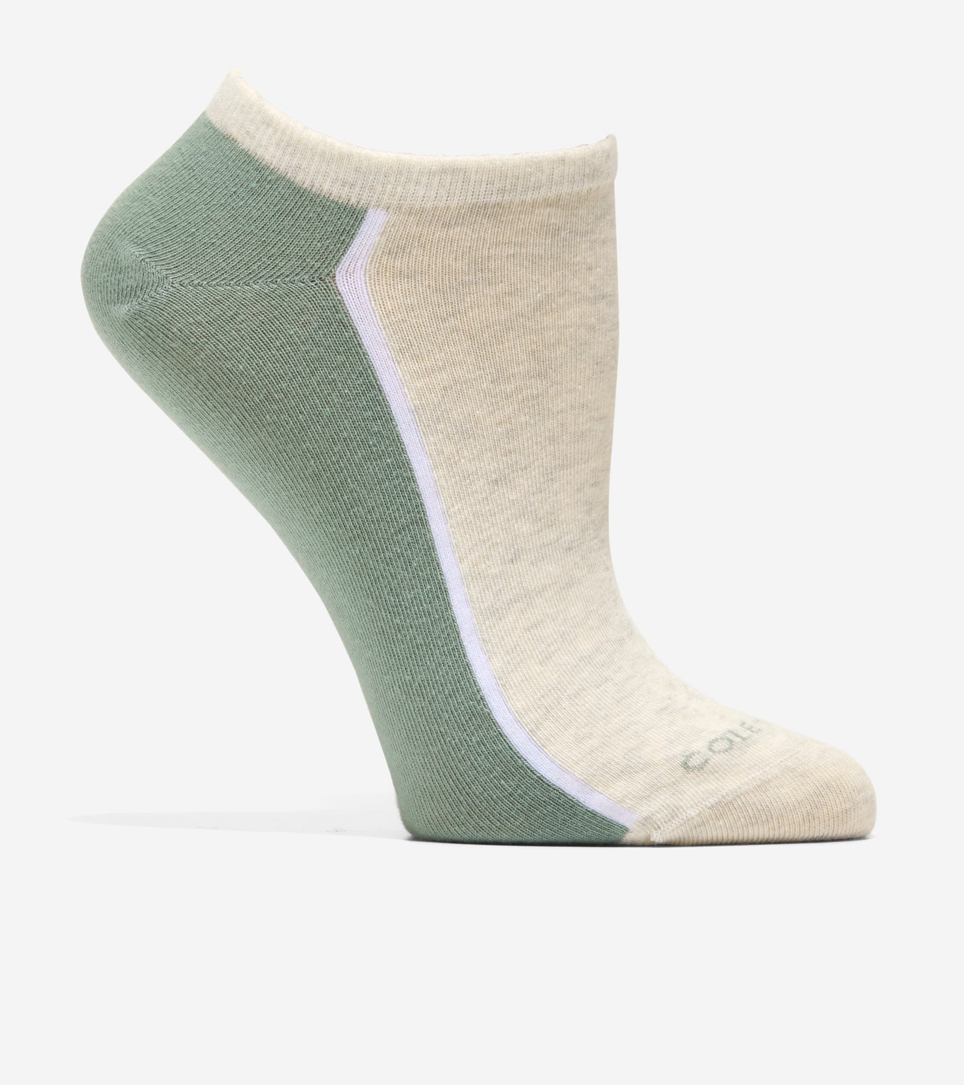 Women's 3-Pair Women's Flat Knit Low Cut Socks-Blue Assorted
