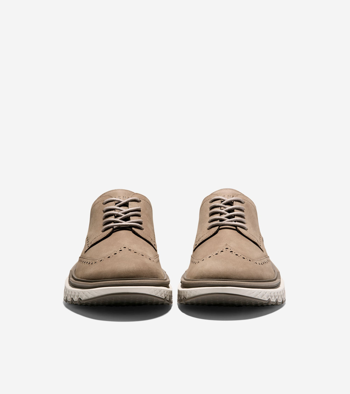 Men's 5.ZERØGRAND Wingtip Oxfords-Irish Coffee-Truffle