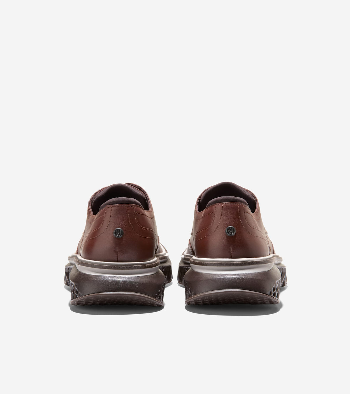 Men's 5.ZERØGRAND Wingtip Oxfords-Woodbury-Paloma-Dark Chocolate
