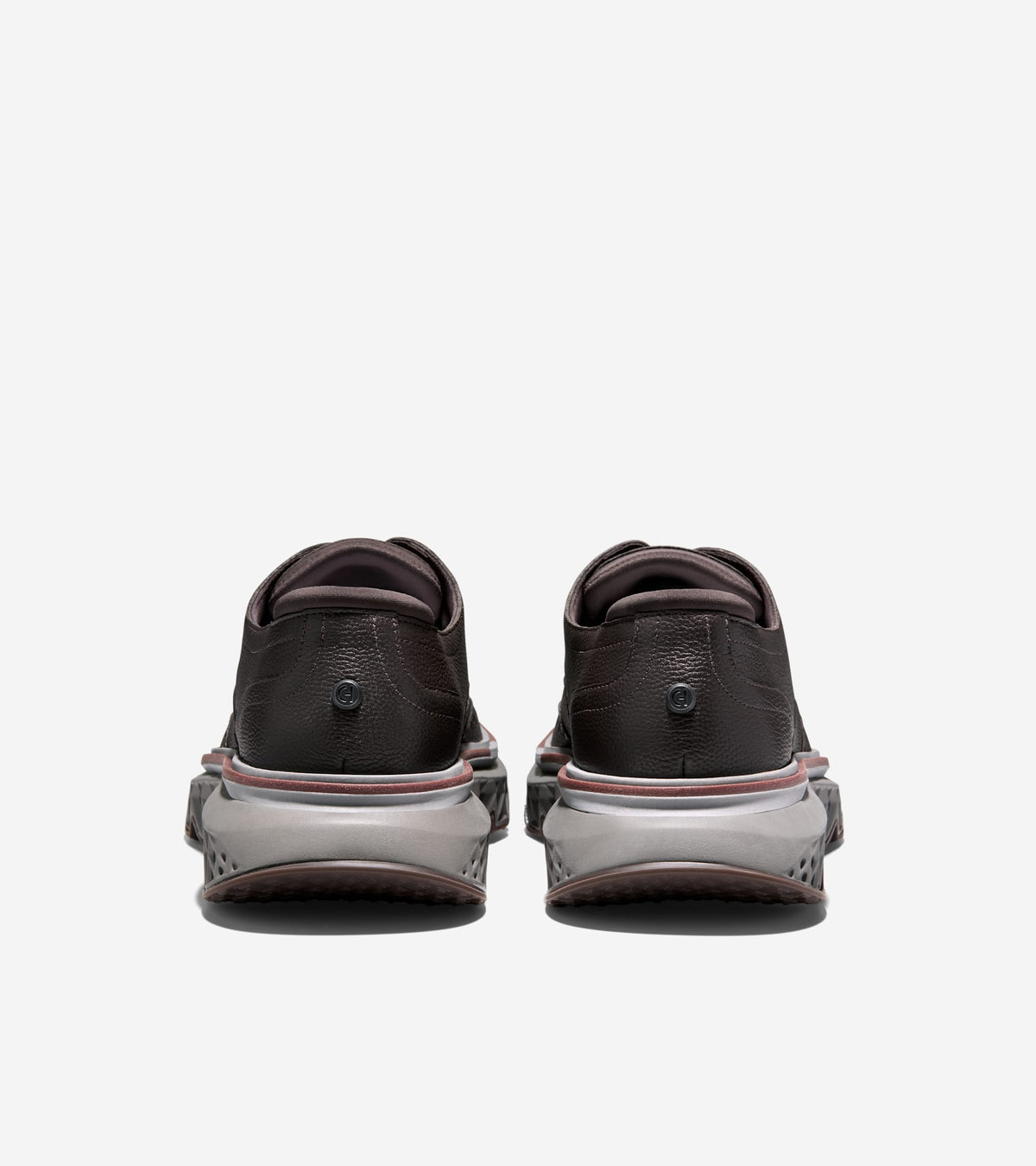 Men's 5.ZERØGRAND Wingtip Oxfords-Java-Bloodstone-Steel Gray